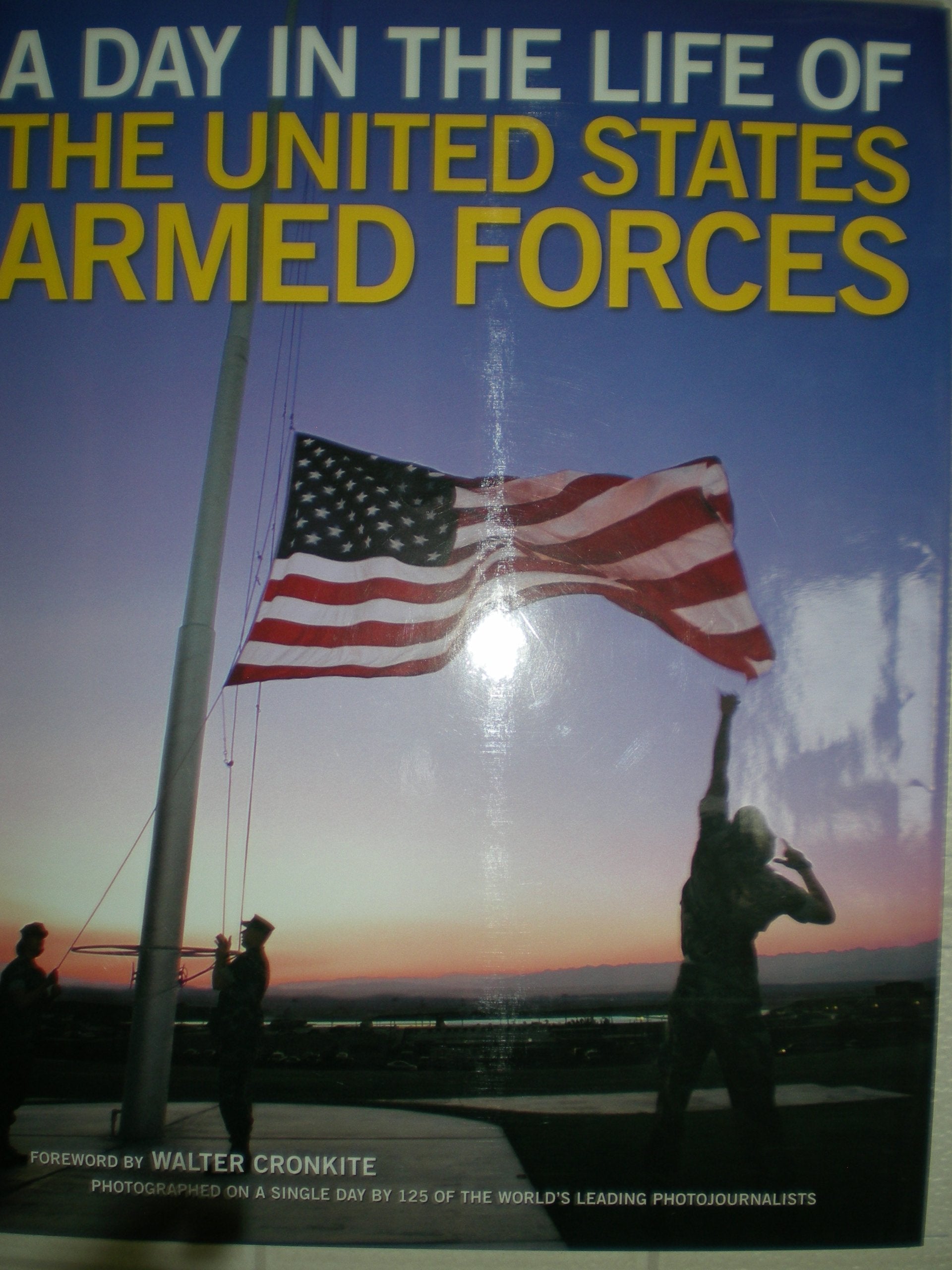 A Day in the Life of the United States Armed Forces used book depot