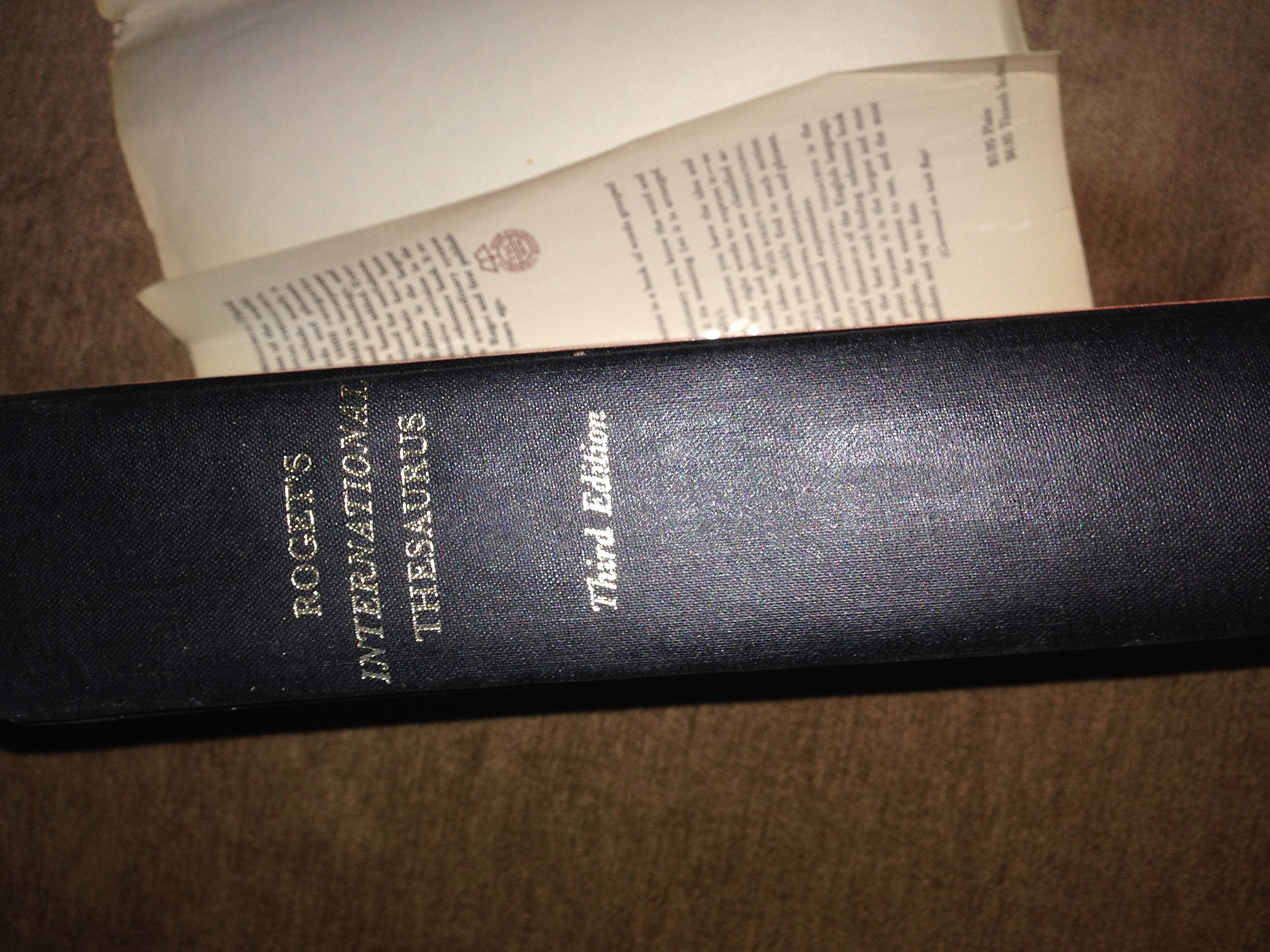 Roget's International Thesaurus (Thumb-Indexed)