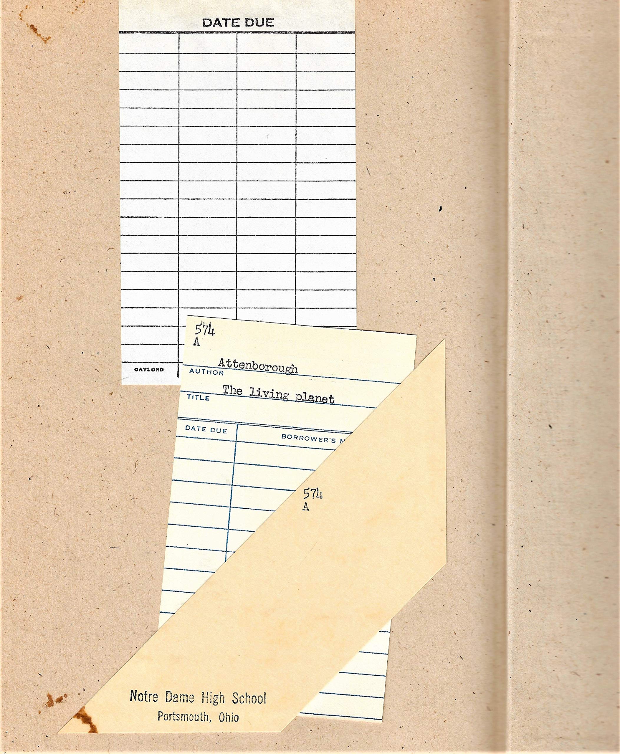 The Living Planet: A Portrait of the Earth used book depot