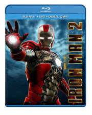Iron Man 2 (Three-Disc Blu-ray/DVD + Digital Copy) used book depot