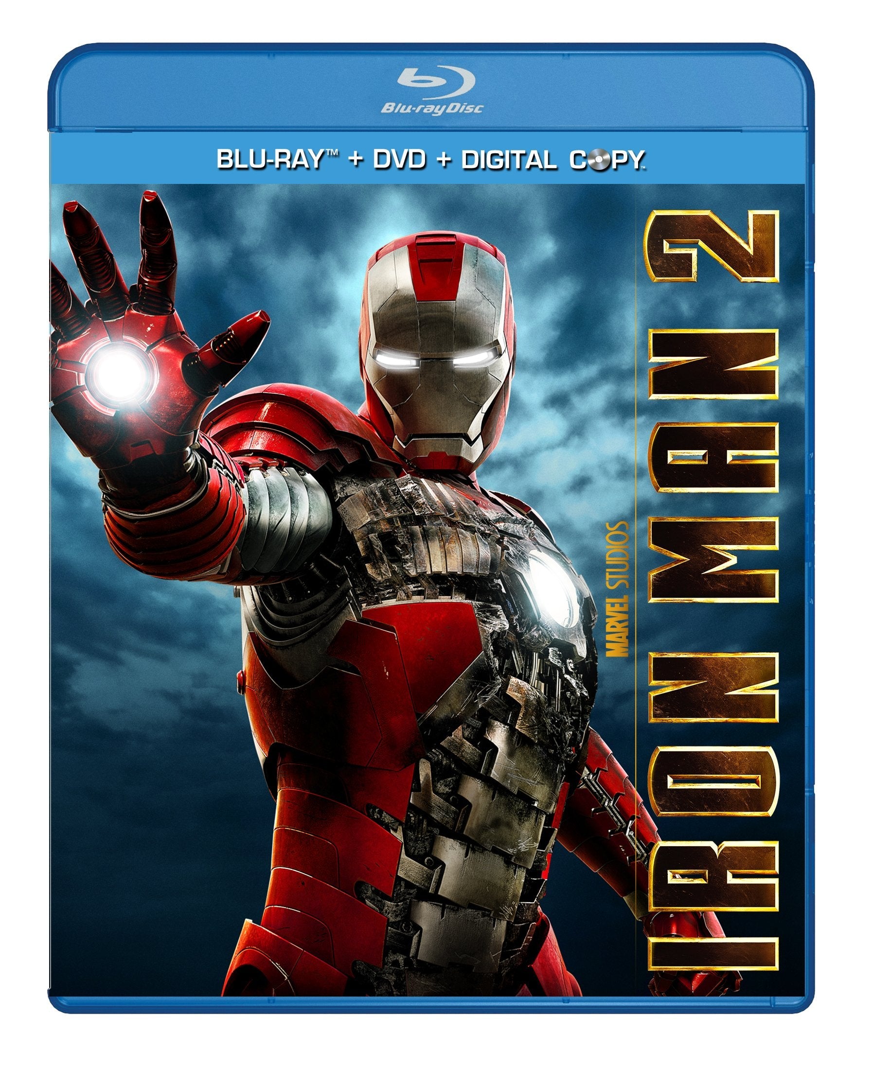Iron Man 2 (Three-Disc Blu-ray/DVD + Digital Copy) used book depot