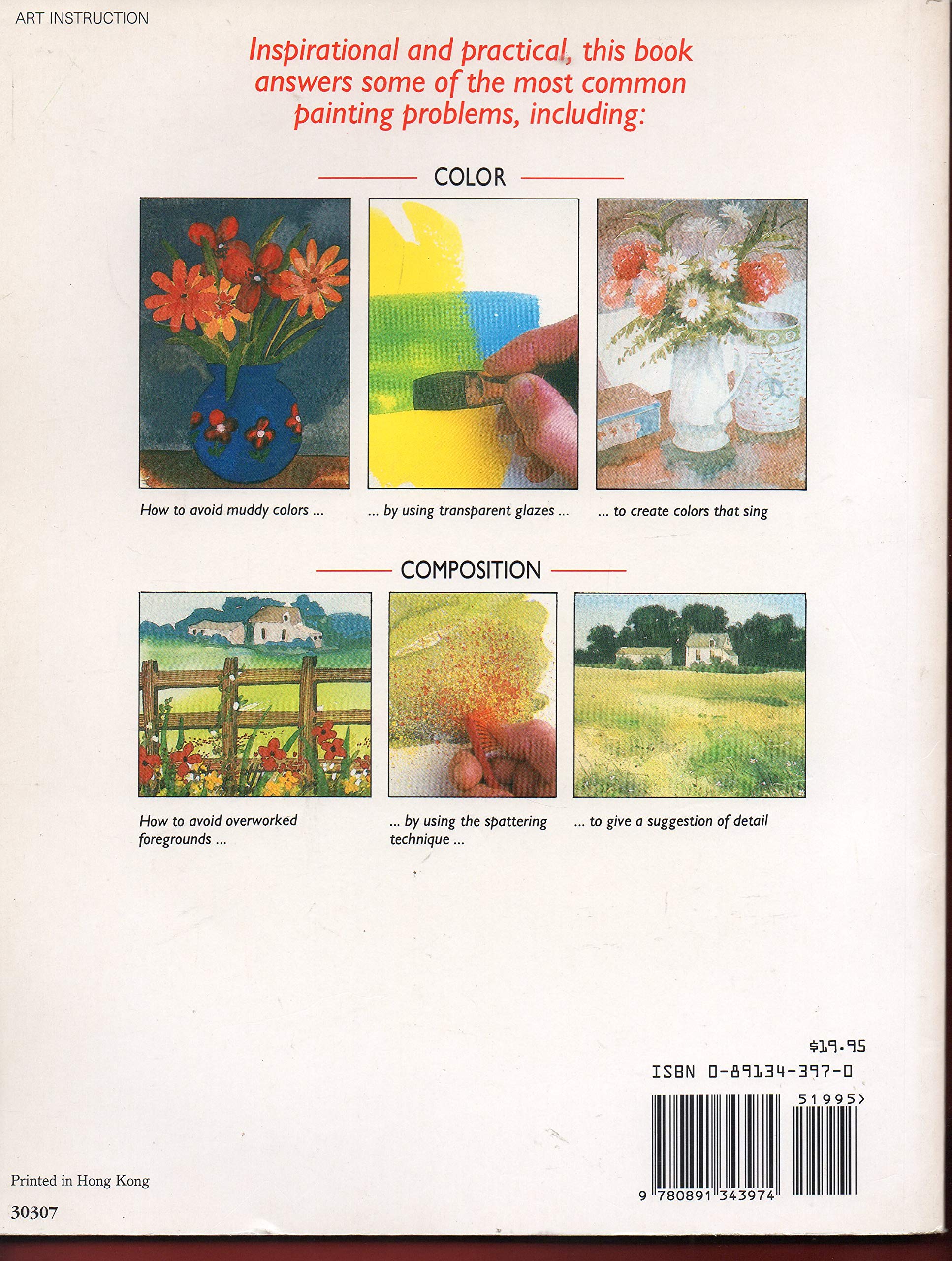 The Watercolor Painter's Solution Book used book depot