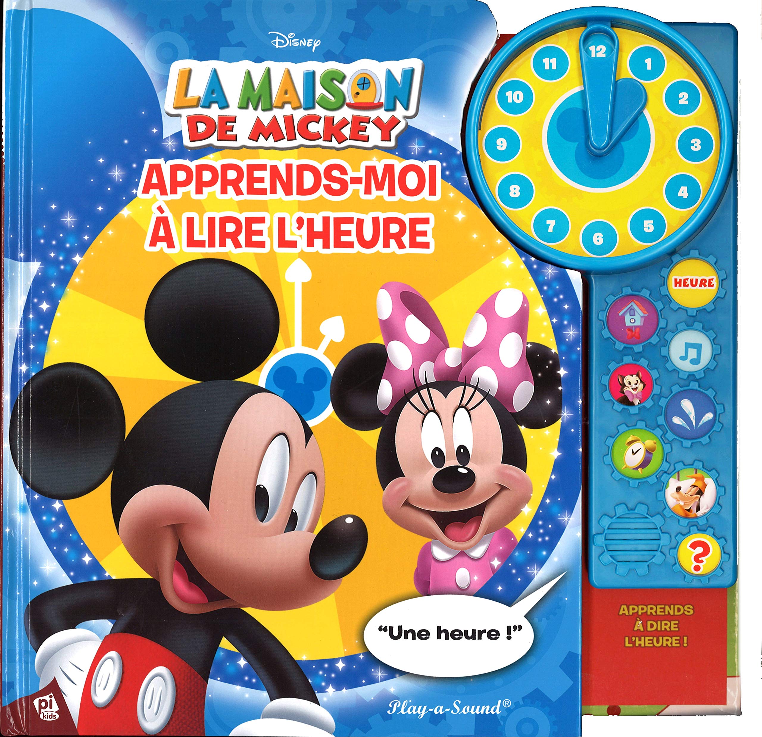 LA MAISON DE MICKEY - APPRENDS-MOI A LIRE L'HEURE