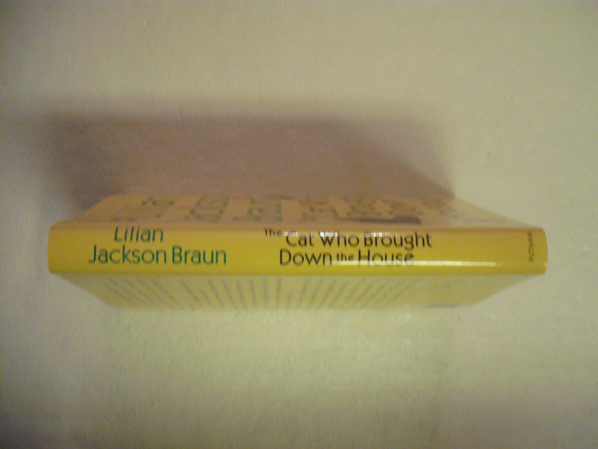 The Cat Who Brought Down the House used book depot