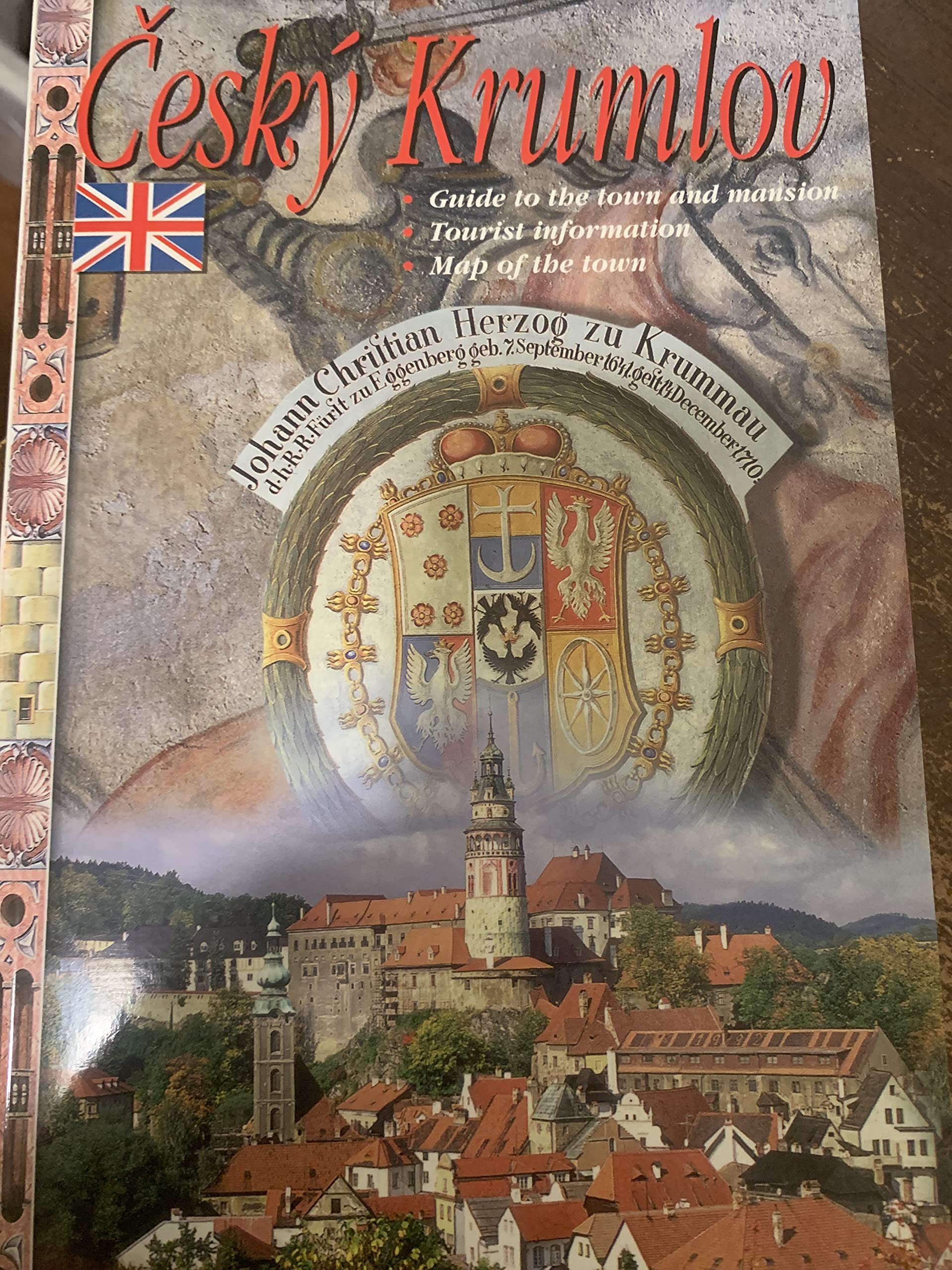 Česky Krumlov: Guide to the town and mansion used book depot