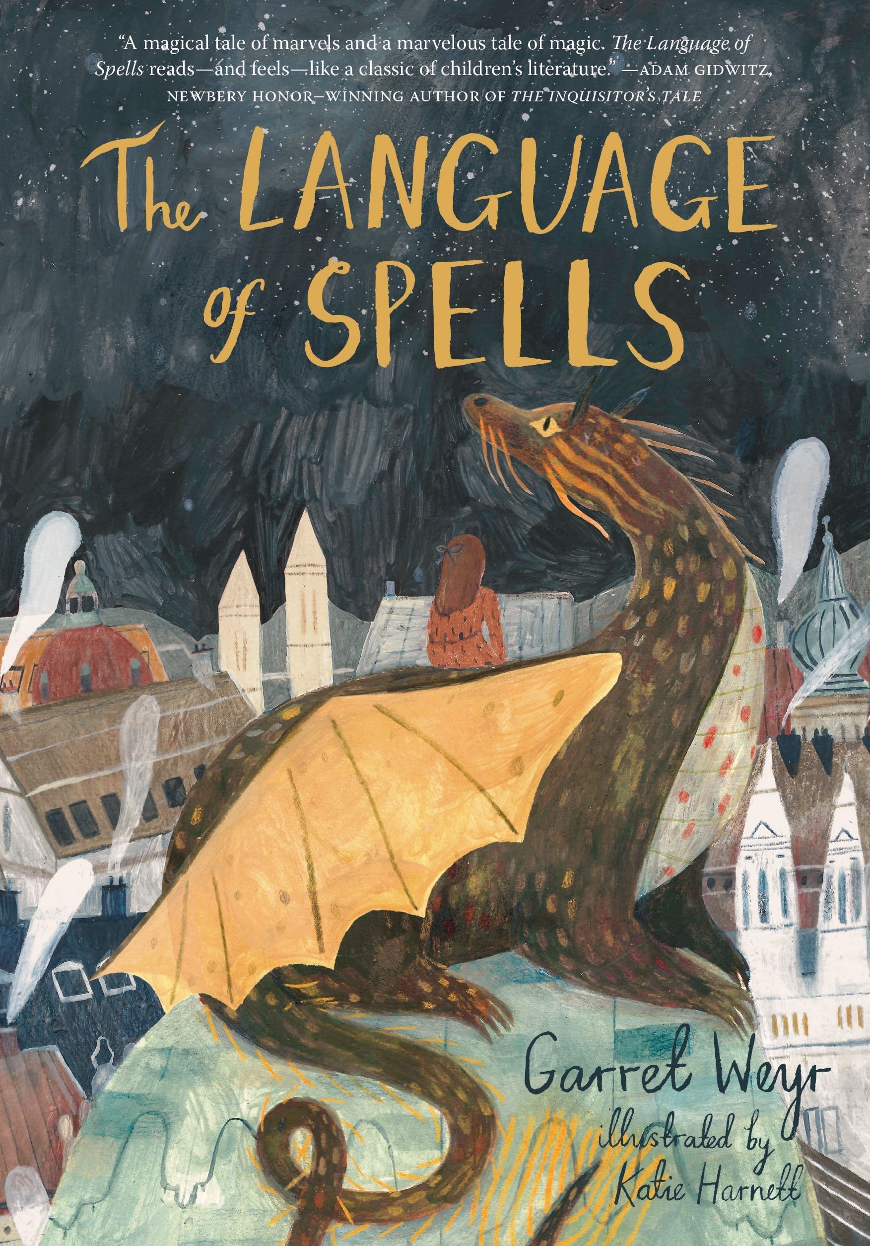 The Language of Spells: (Fantasy Middle Grade Novel, Magic and Wizard Book for Middle School Kids) used book depot