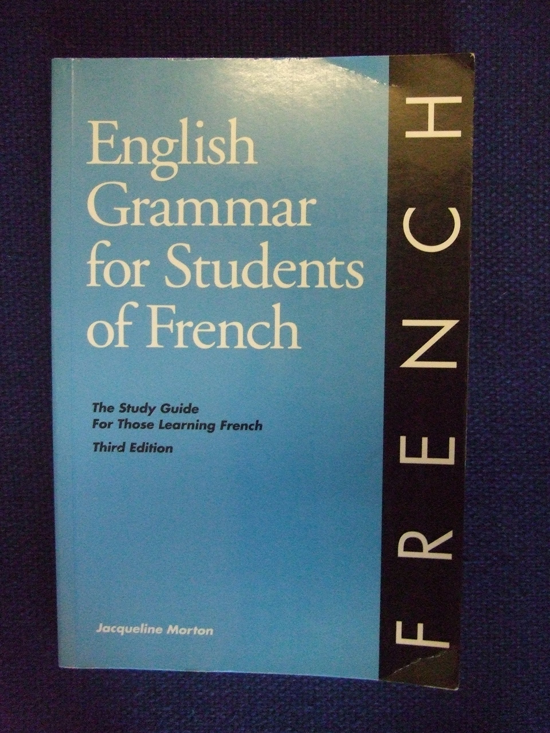English Grammar for Students of French (English grammar series) used book depot