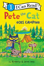 Pete the Cat Goes Camping (I Can Read Level 1) used book depot