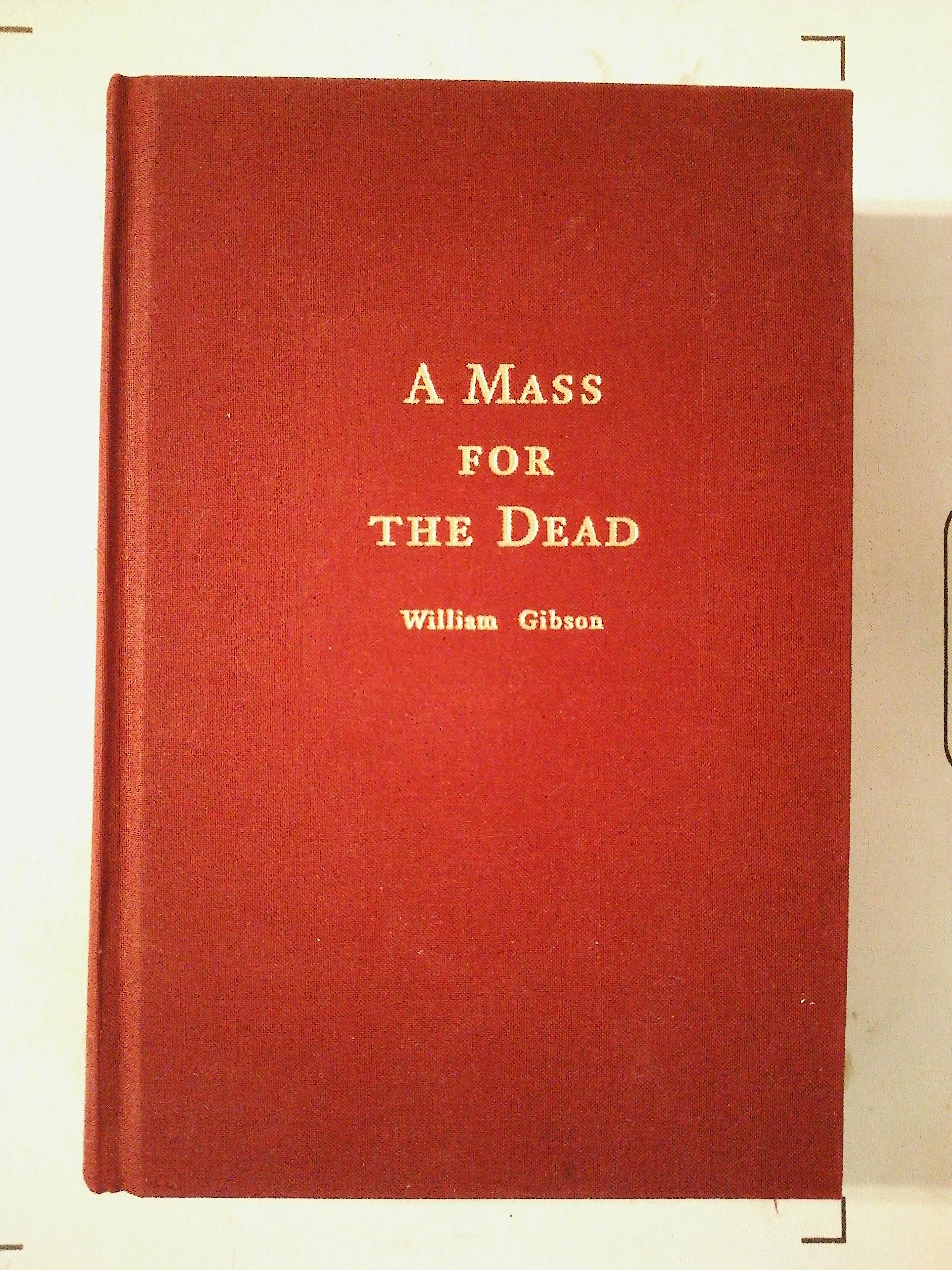 A Mass for the Dead used book depot