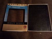Premium Slimline Reference Bible NLT, Large Print used book depot