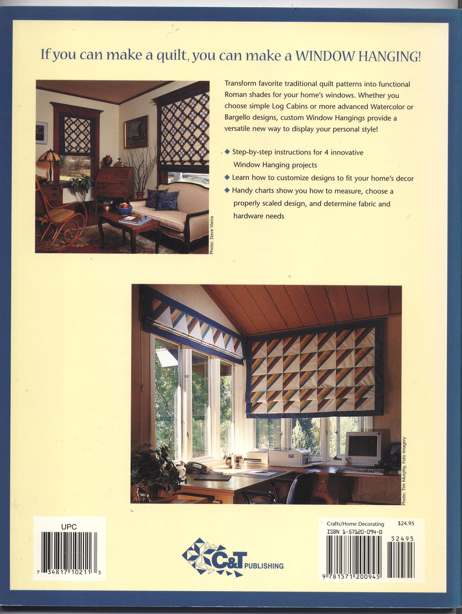 Pieced Roman Shades: Turn Your Favorite Quilt Patterns into Window Hangings used book depot