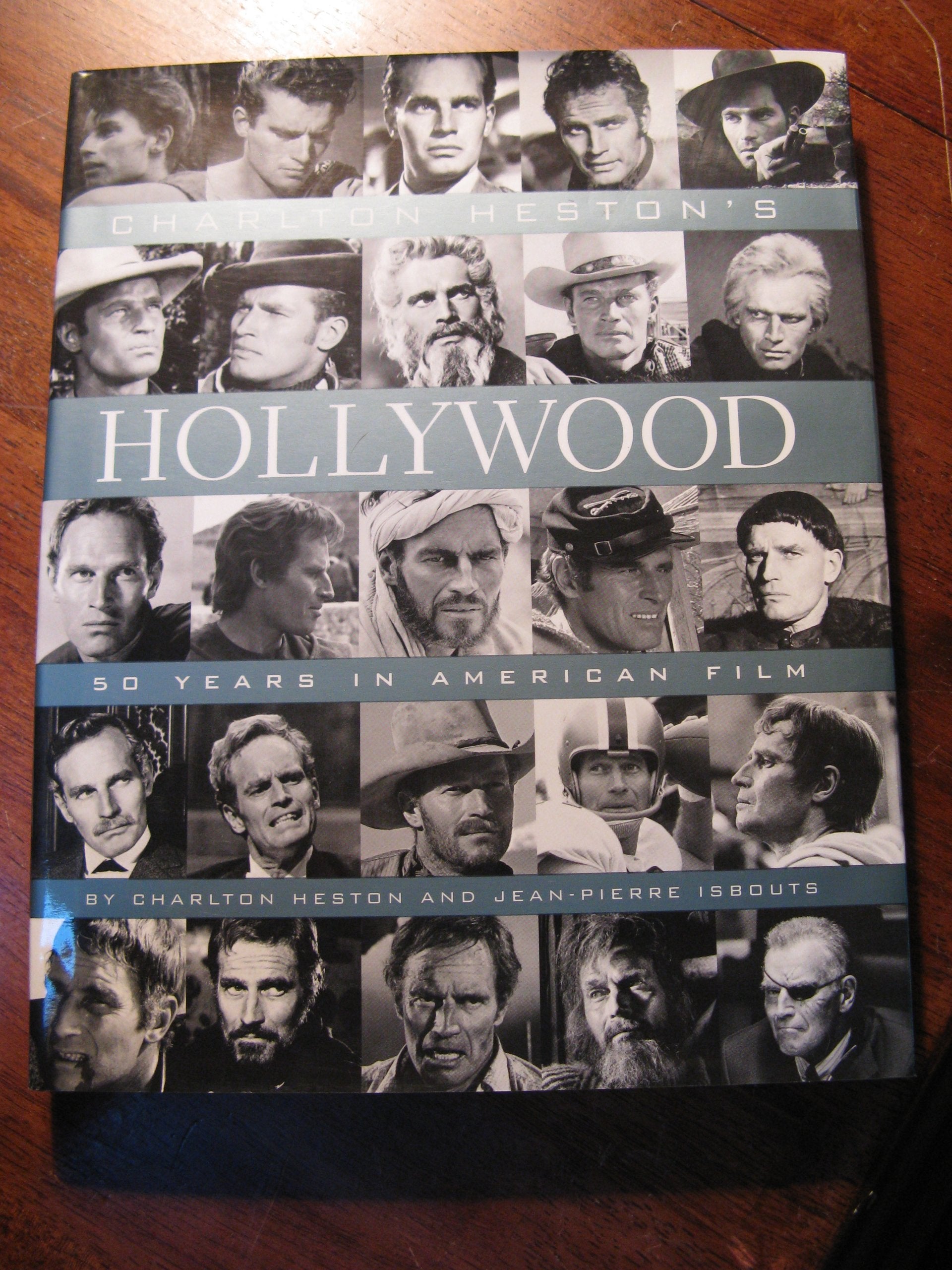 Charlton Heston's Hollywood: 50 Years in American Film used book depot
