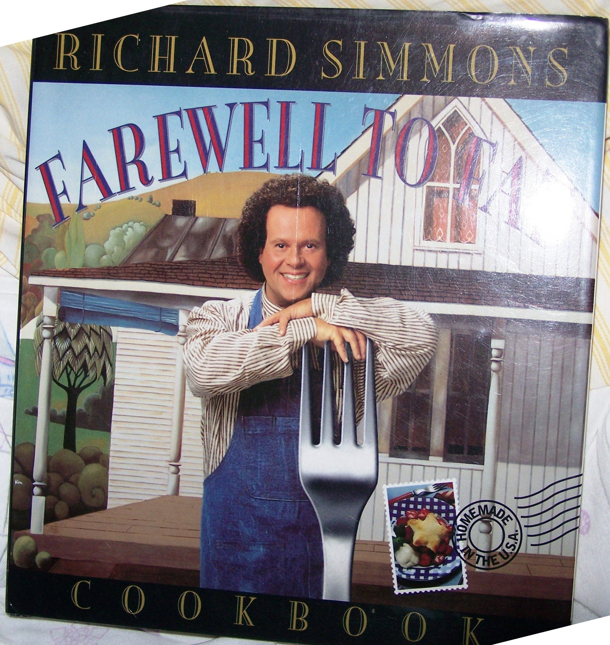 Richard Simmons Farewell to Fat Cookbook used book depot