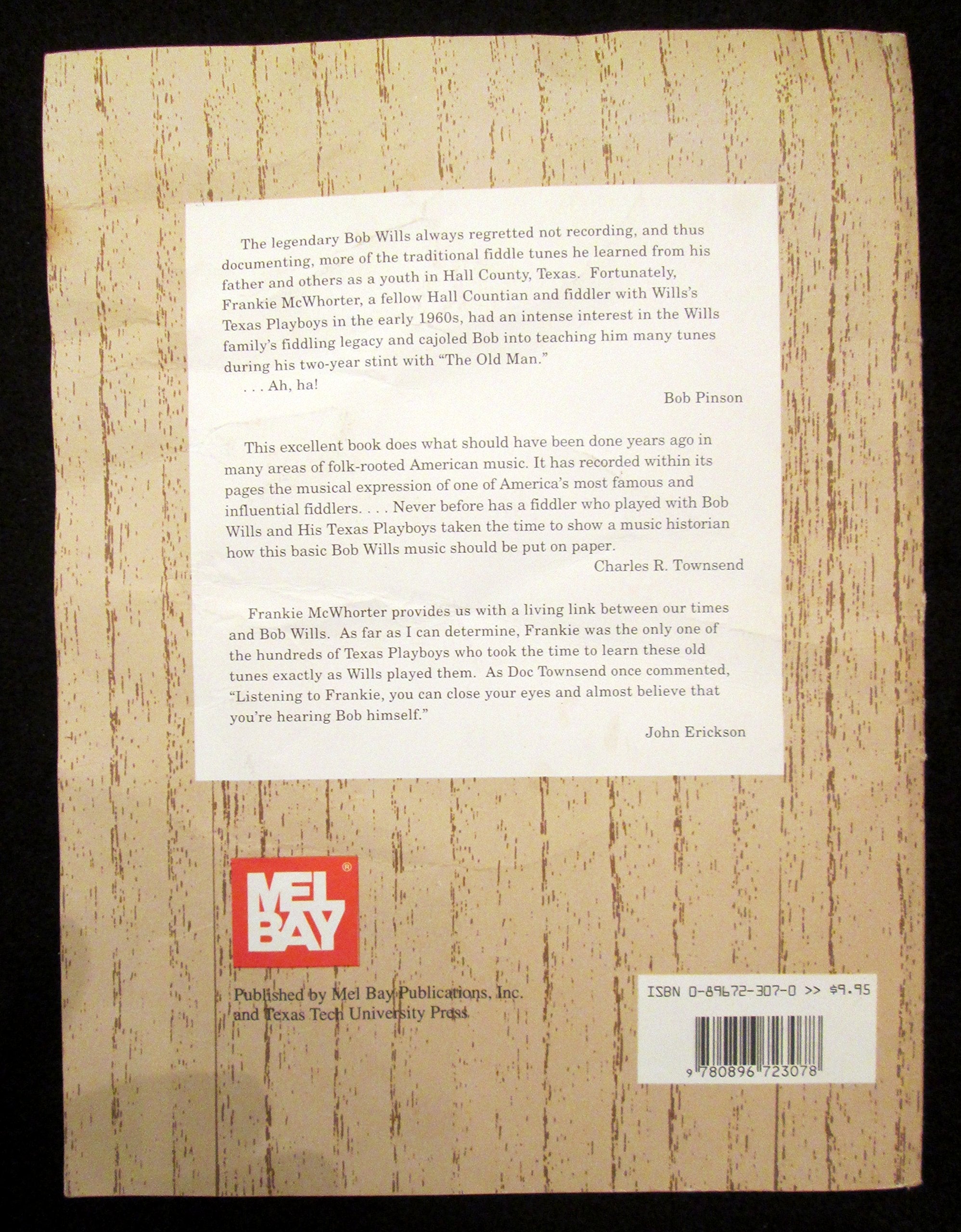 Play It Lazy: The Bob Wills Fiddle Legacy used book depot
