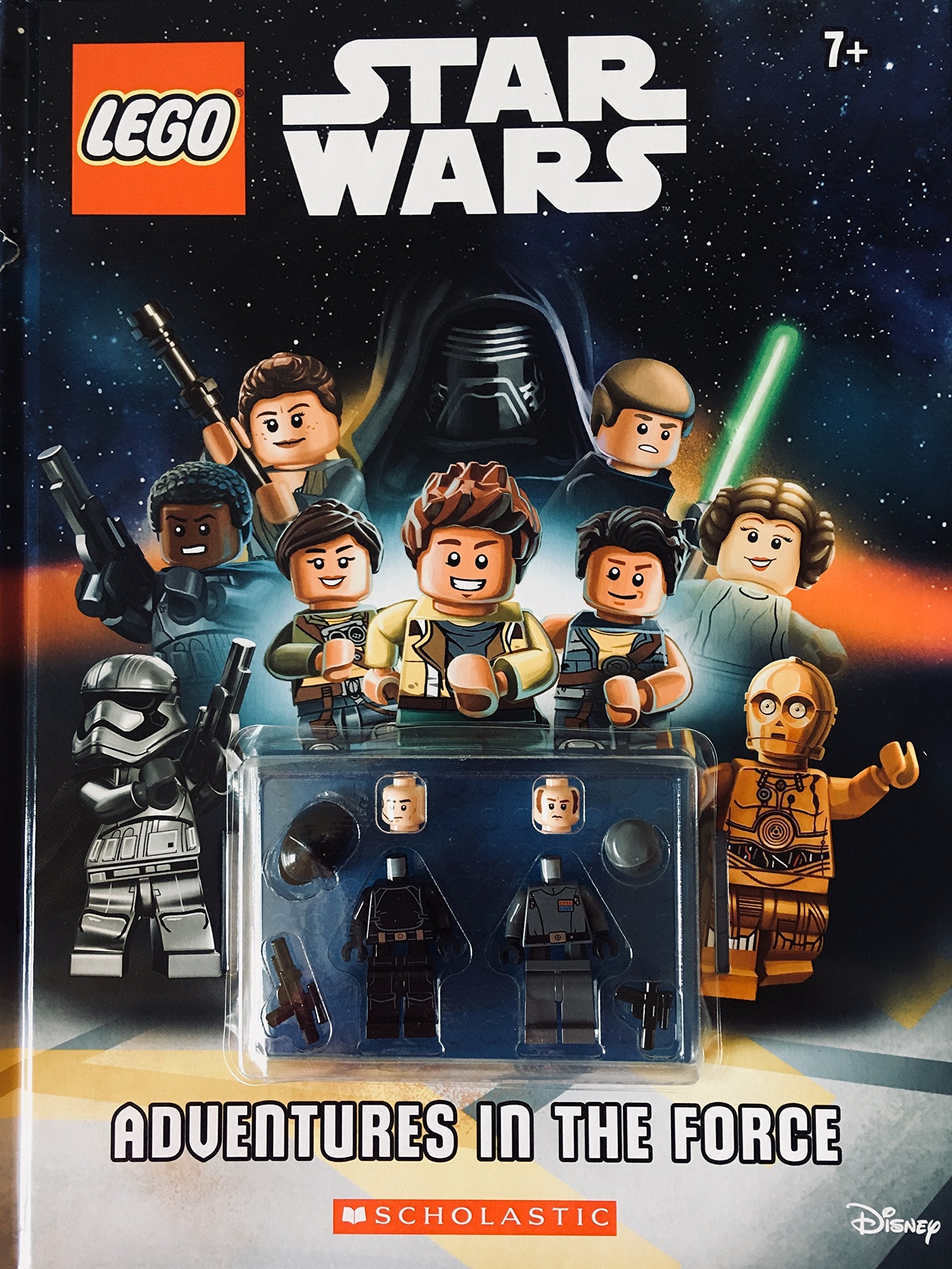 LEGO Star Wars: ADVENTURES IN THE FORCE (INCLUDES 2 MINIFIGURES) used book depot