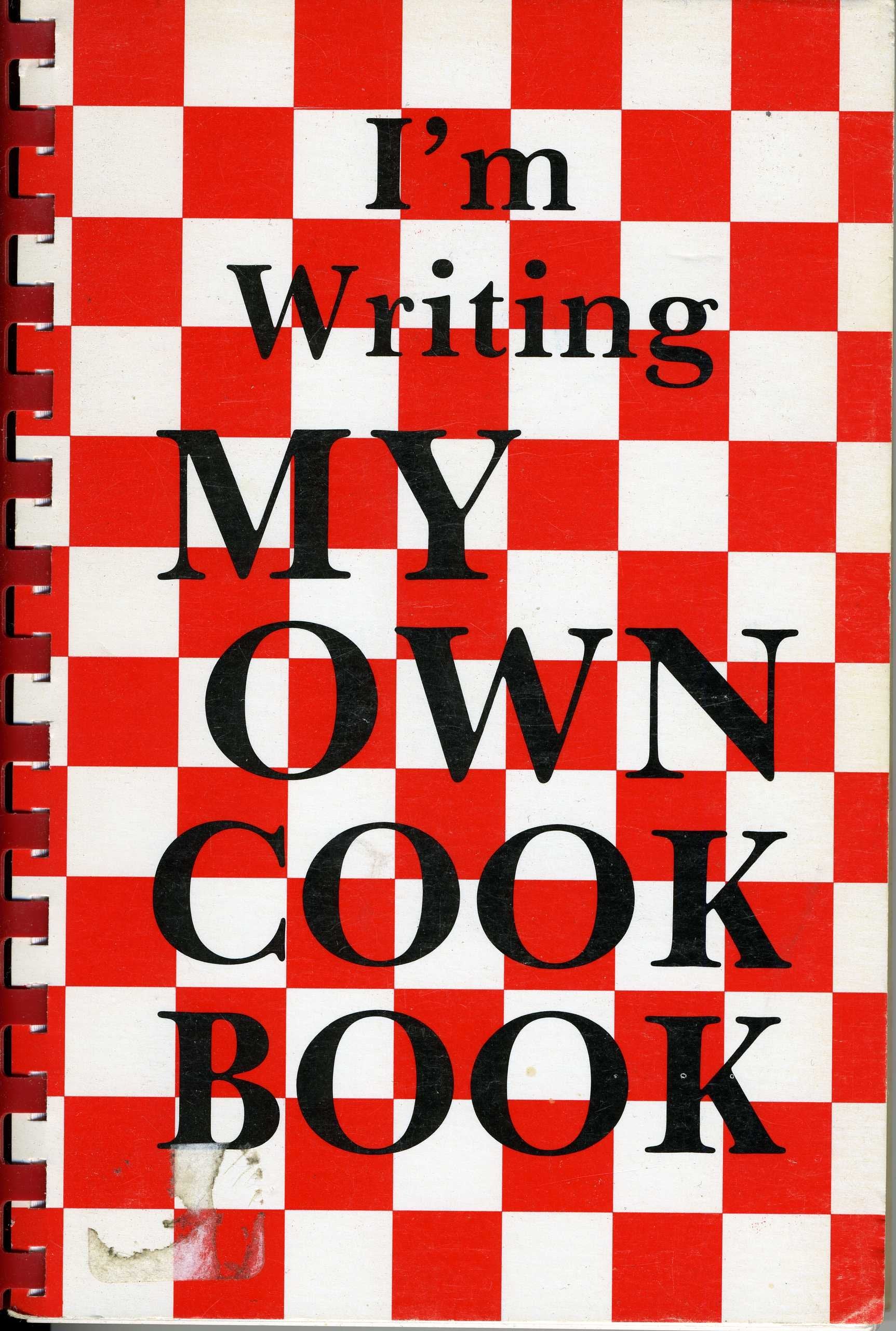 I'm Writing My Own Cookbook used book depot