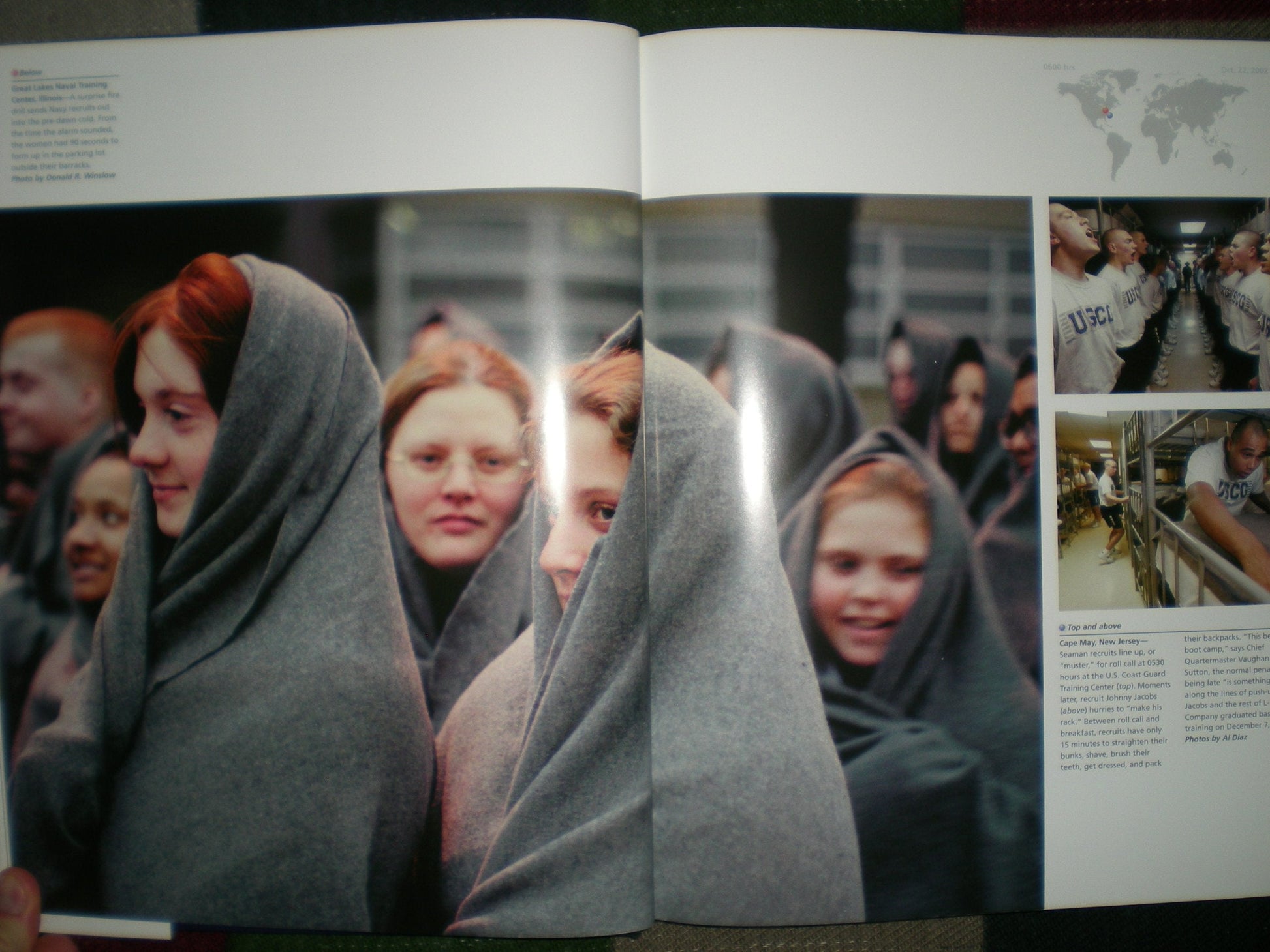 A Day in the Life of the United States Armed Forces used book depot