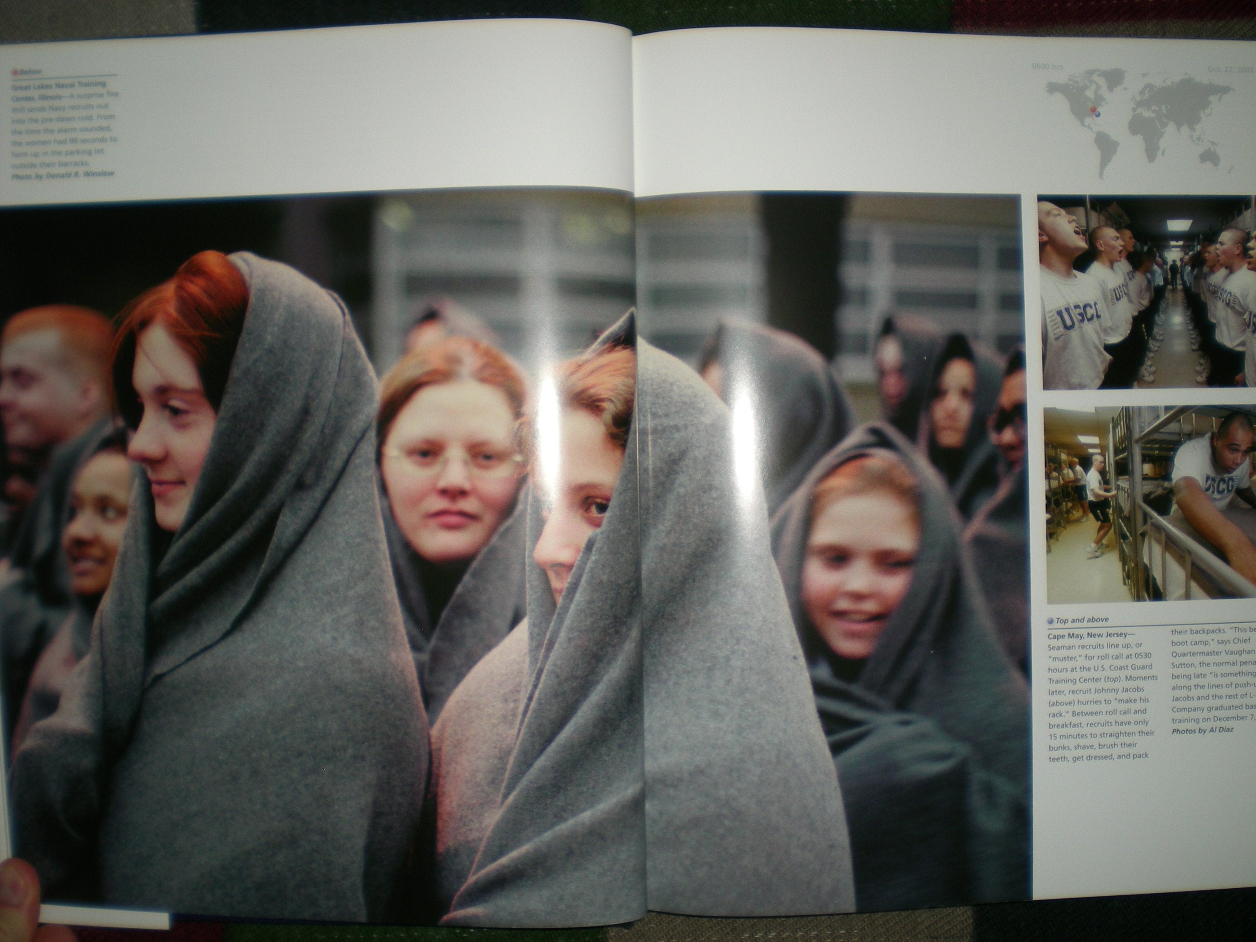 A Day in the Life of the United States Armed Forces used book depot