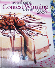 Taste of Home Contest Winning Annual Recipes 2009 used book depot
