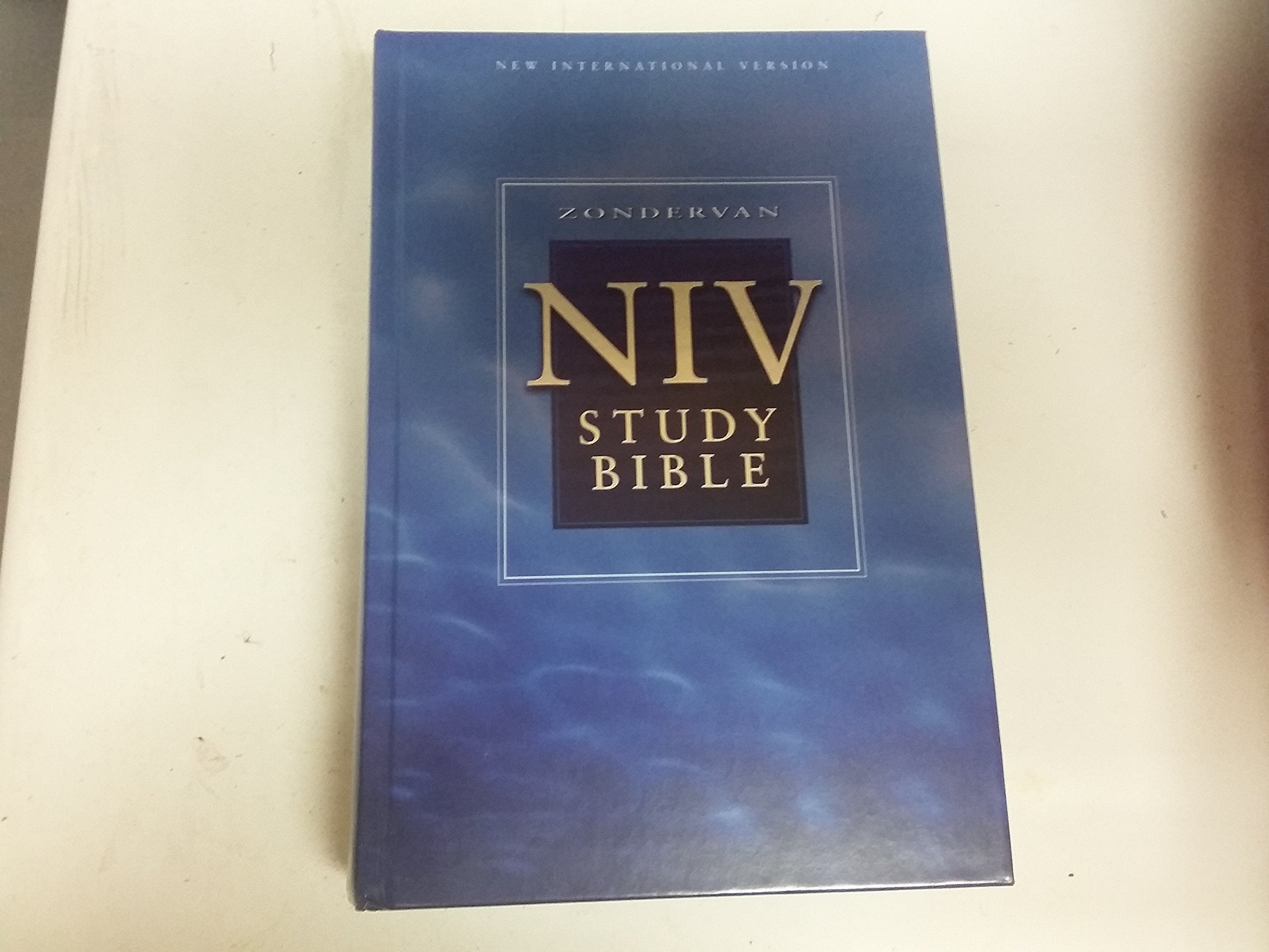 Zondervan NIV Study Bible used book depot