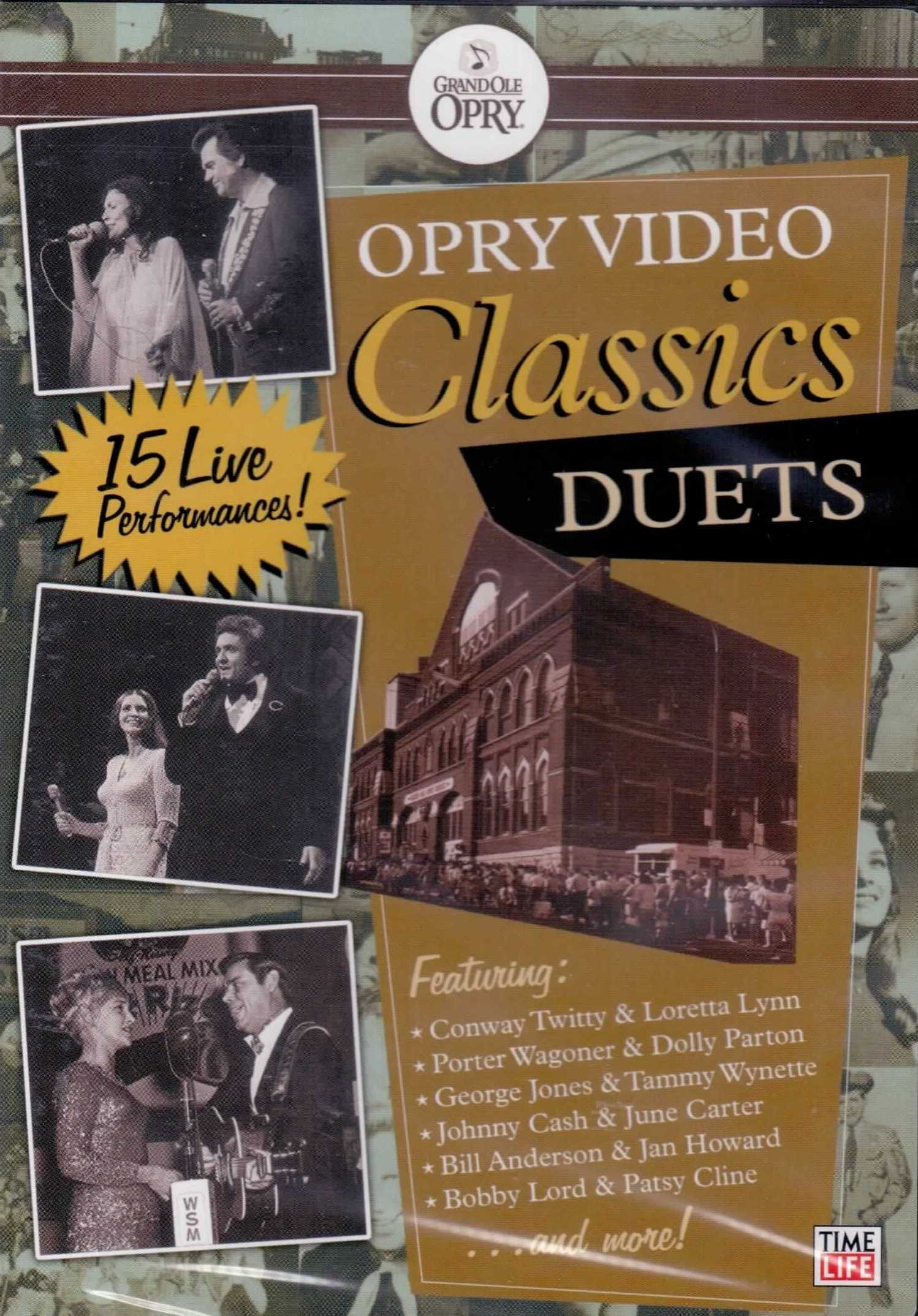 Opry Video Classics Duets ~ Conway Twitty & Loretta Lynn Porter Wagoner & Dolly Parton George Jone & Tammy Wynette & More used book depot
