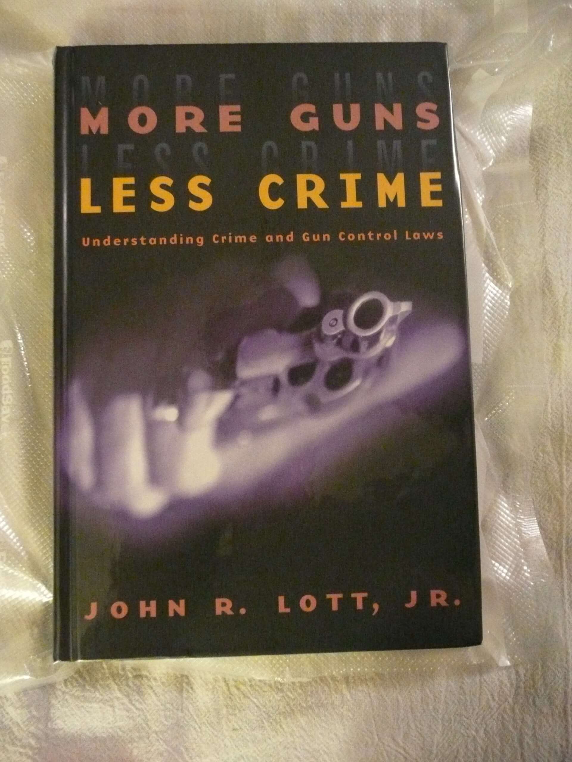 More Guns, Less Crime: Understanding Crime and Gun Control Laws (Studies in Law and Economics) used book depot