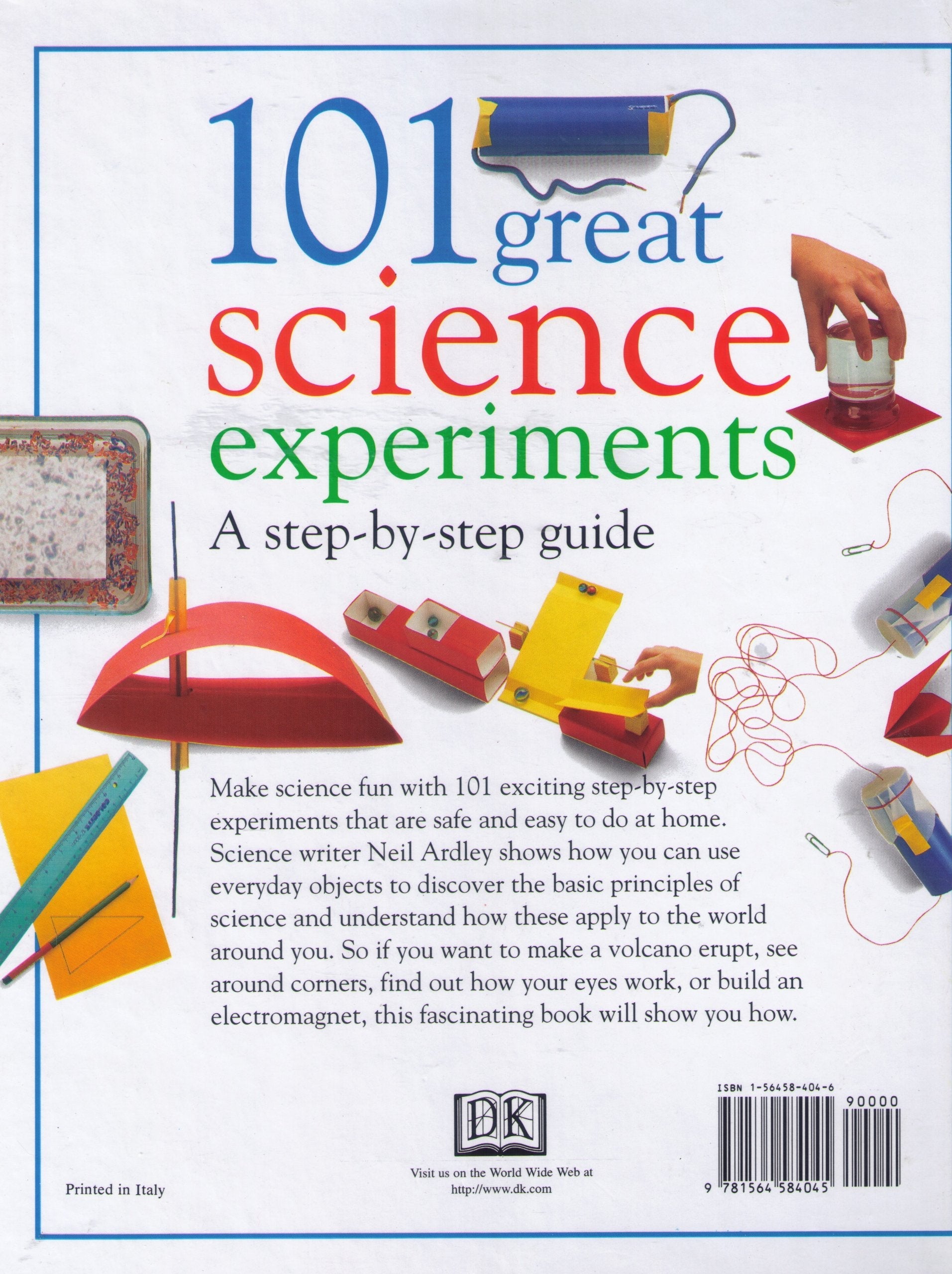 101 GREAT SCIENCE EXPERIMENTS used book depot