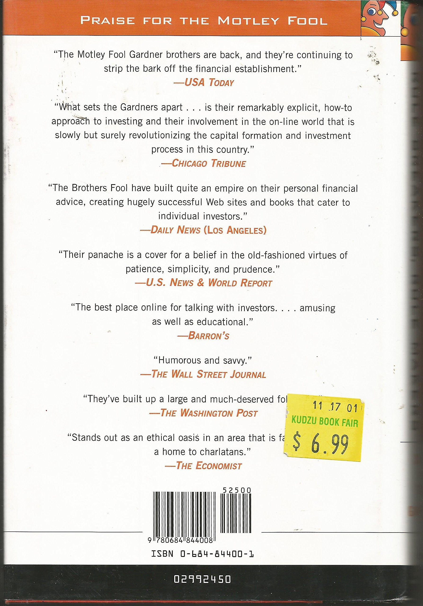 The MOTLEY FOOL'S RULE BREAKERS, RULE MAKERS: THE FOOLISH GUIDE TO PICKING STOCKS used book depot