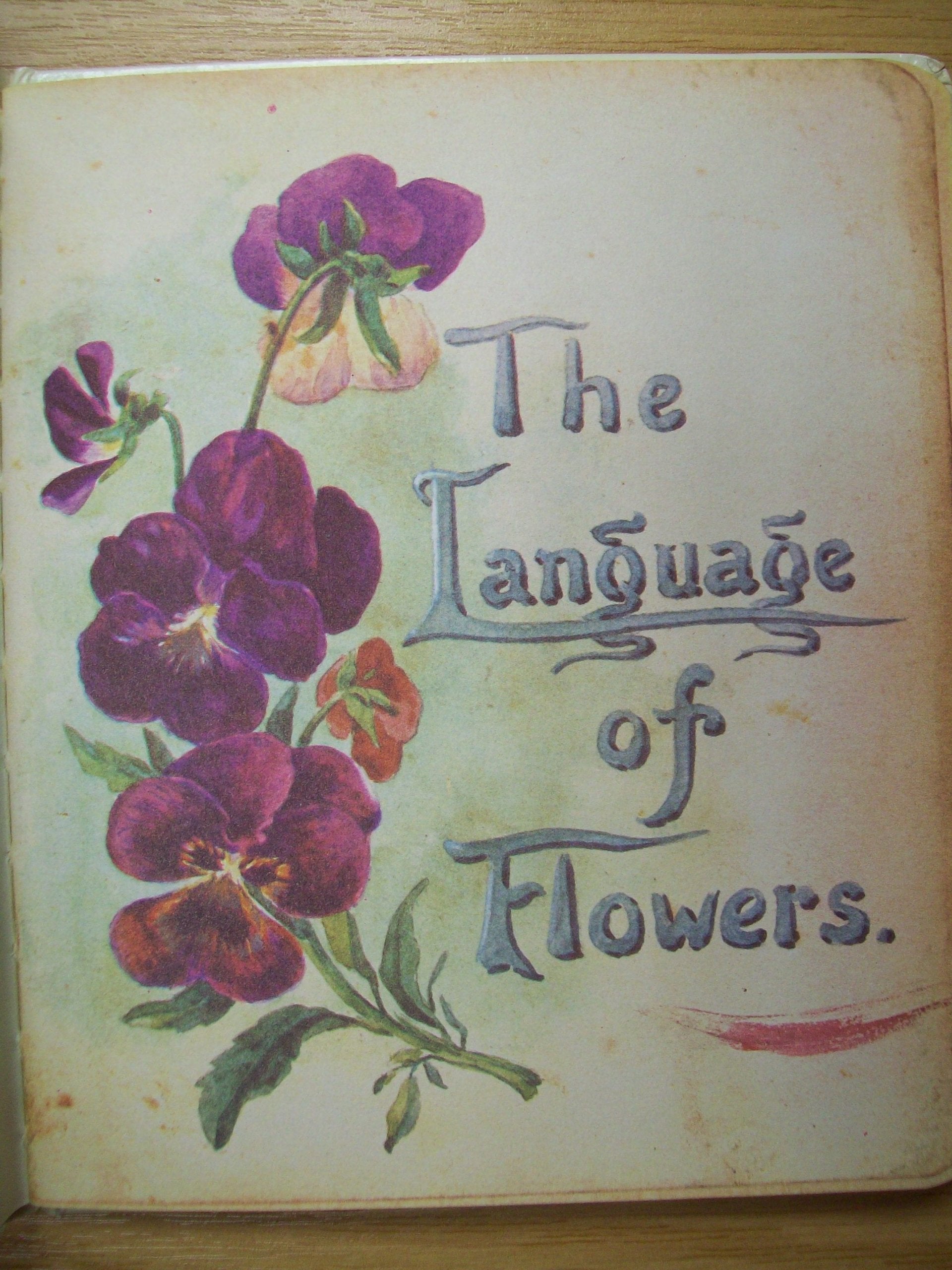The Language of Flowers used book depot