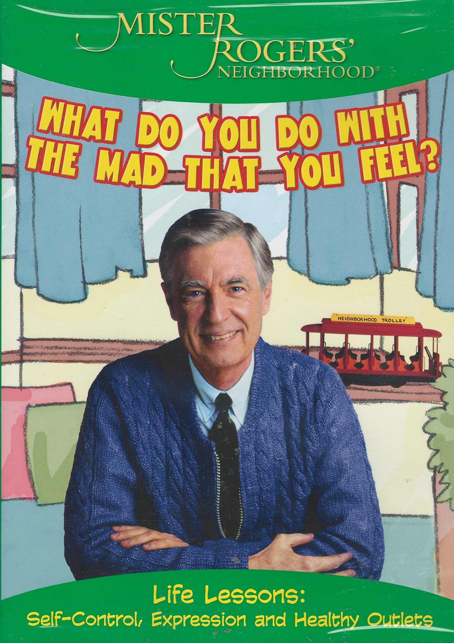 Mister Rogers' Neighborhood: What Do You Do with the Mad That You Feel? [DVD] used book depot