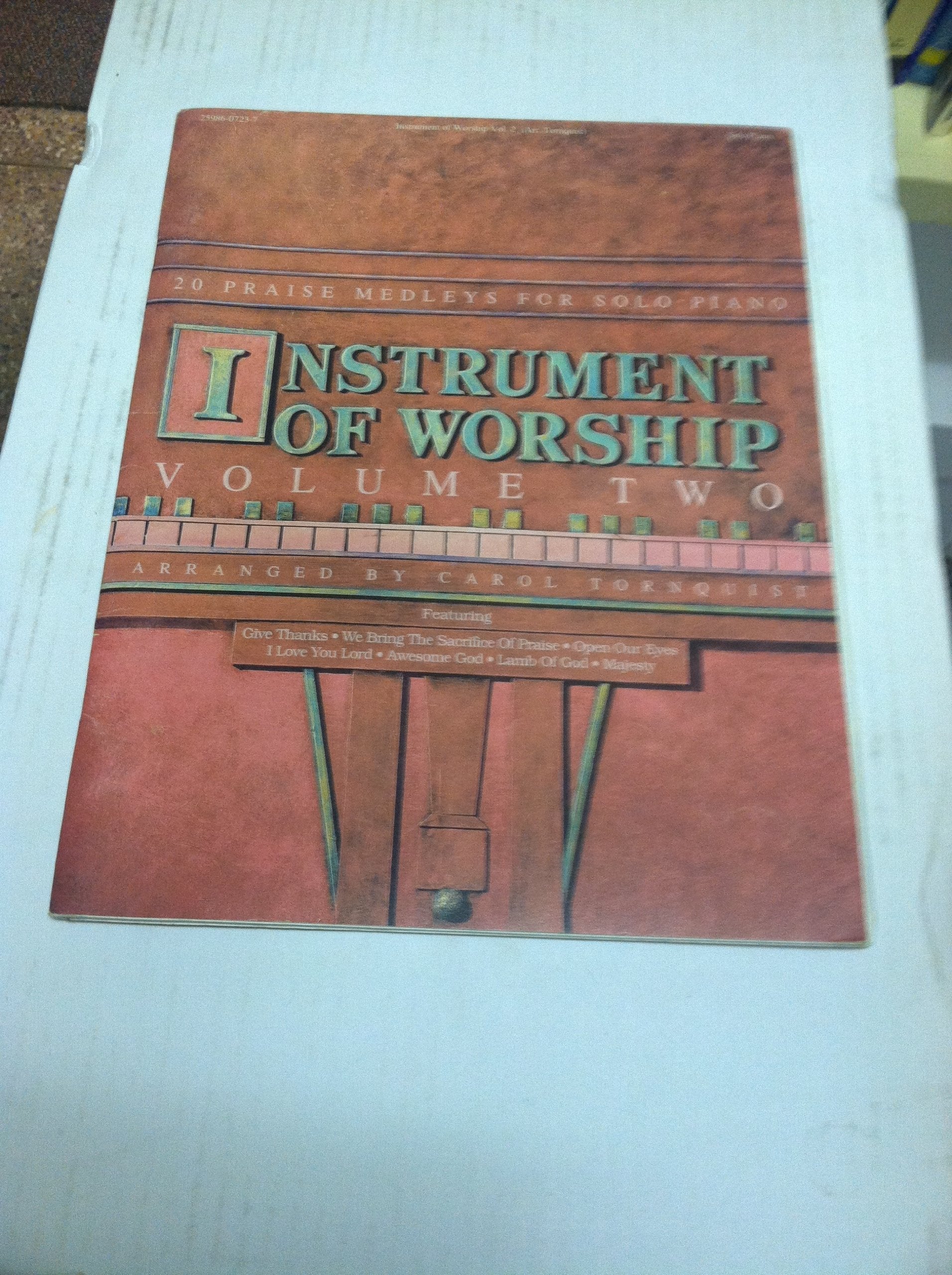 Instrument of Worship Volume Two used book depot