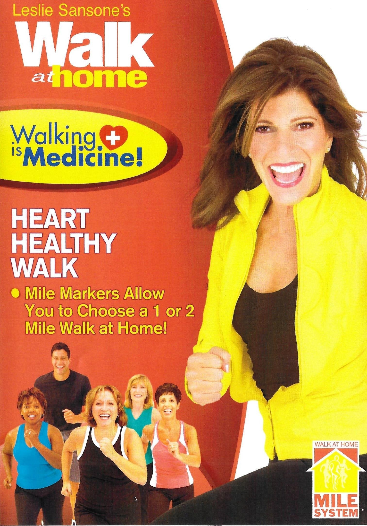 A Walk and a Talk: Heart Healthy Walk (Leslie Sansone Walk At Home) used book depot