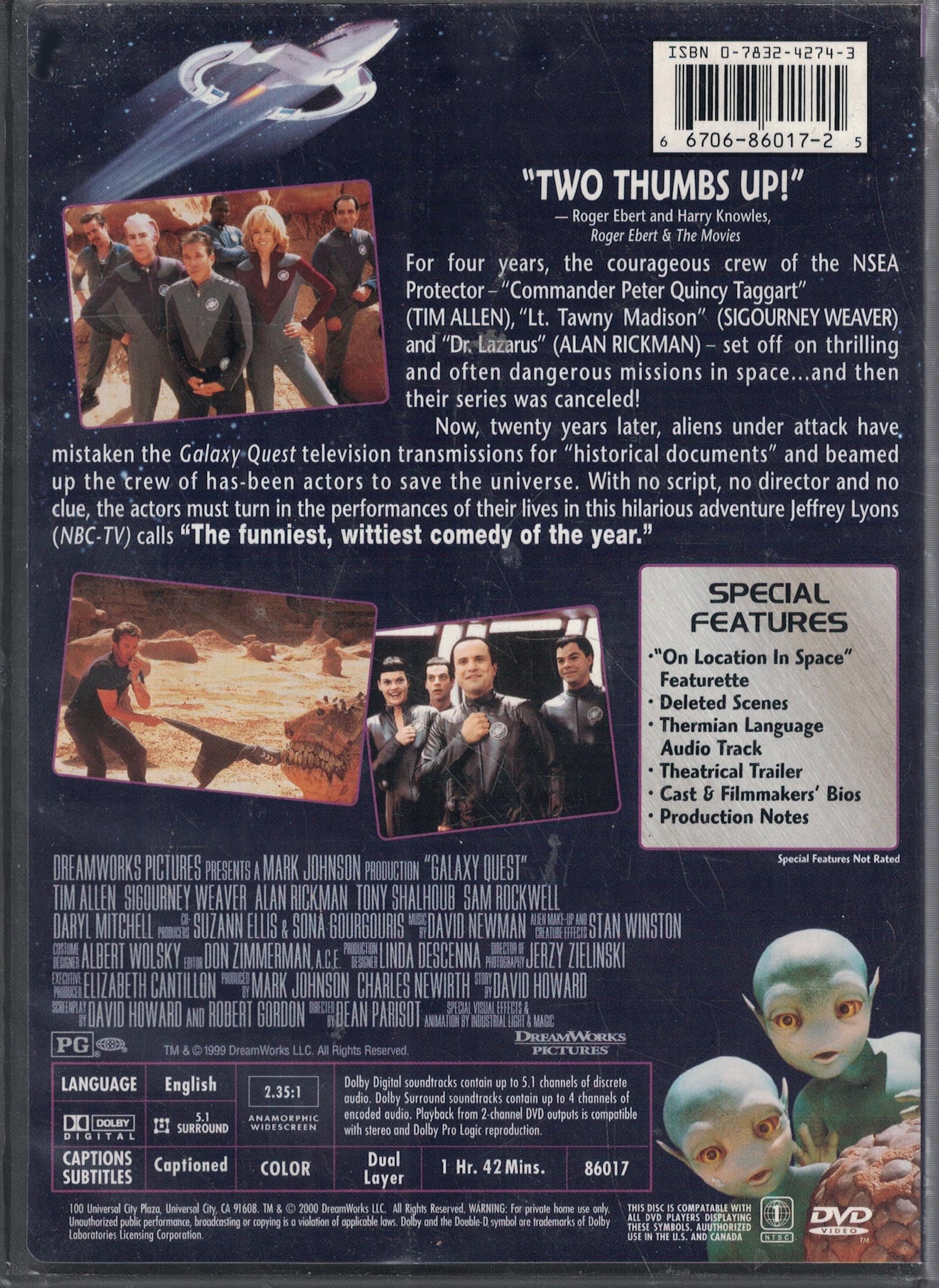 Galaxy Quest (Widescreen Edition) [DVD]