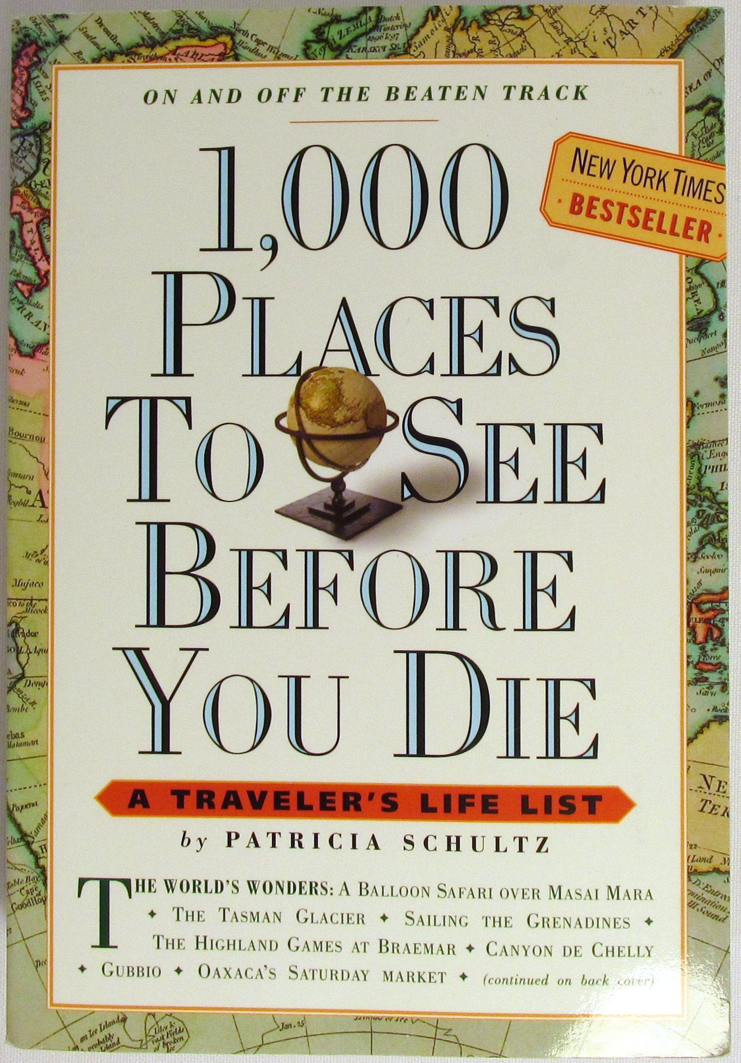 1,000 Places to See Before You Die: A Traveler's Life List used book depot