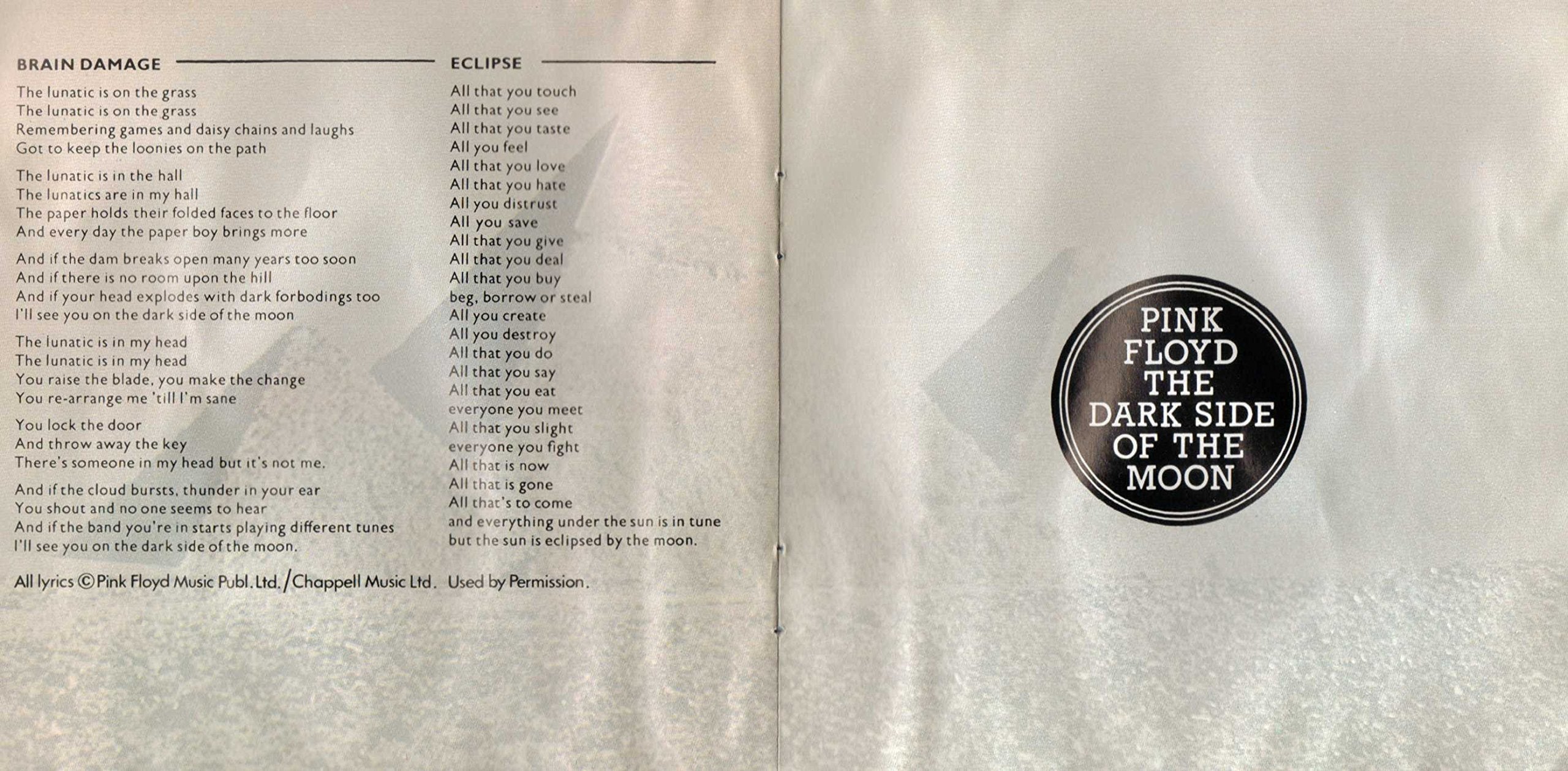 Dark Side Of The Moon used book depot