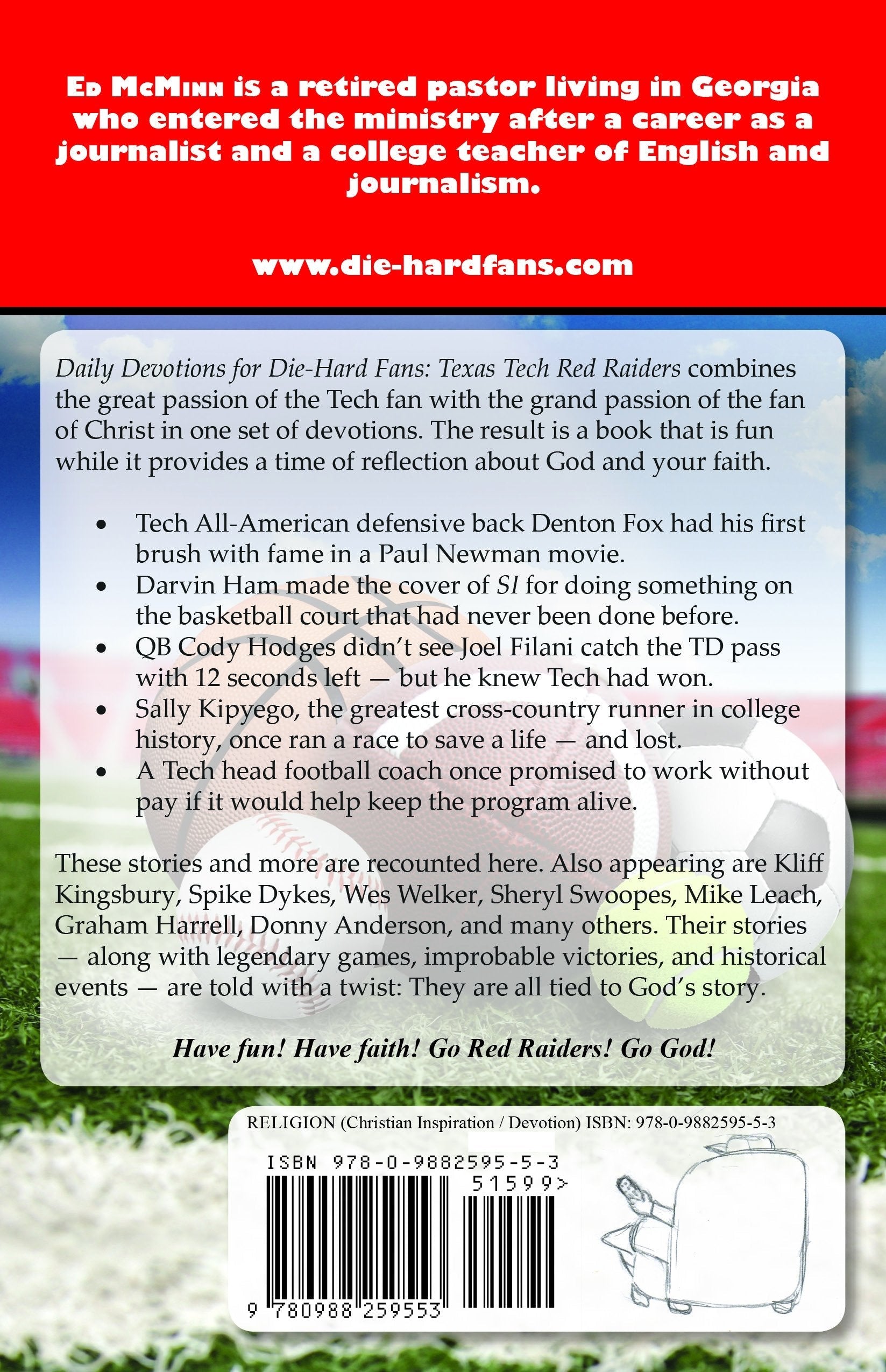 Daily Devotions for Die-Hard Fans Texas Tech Red Raiders used book depot