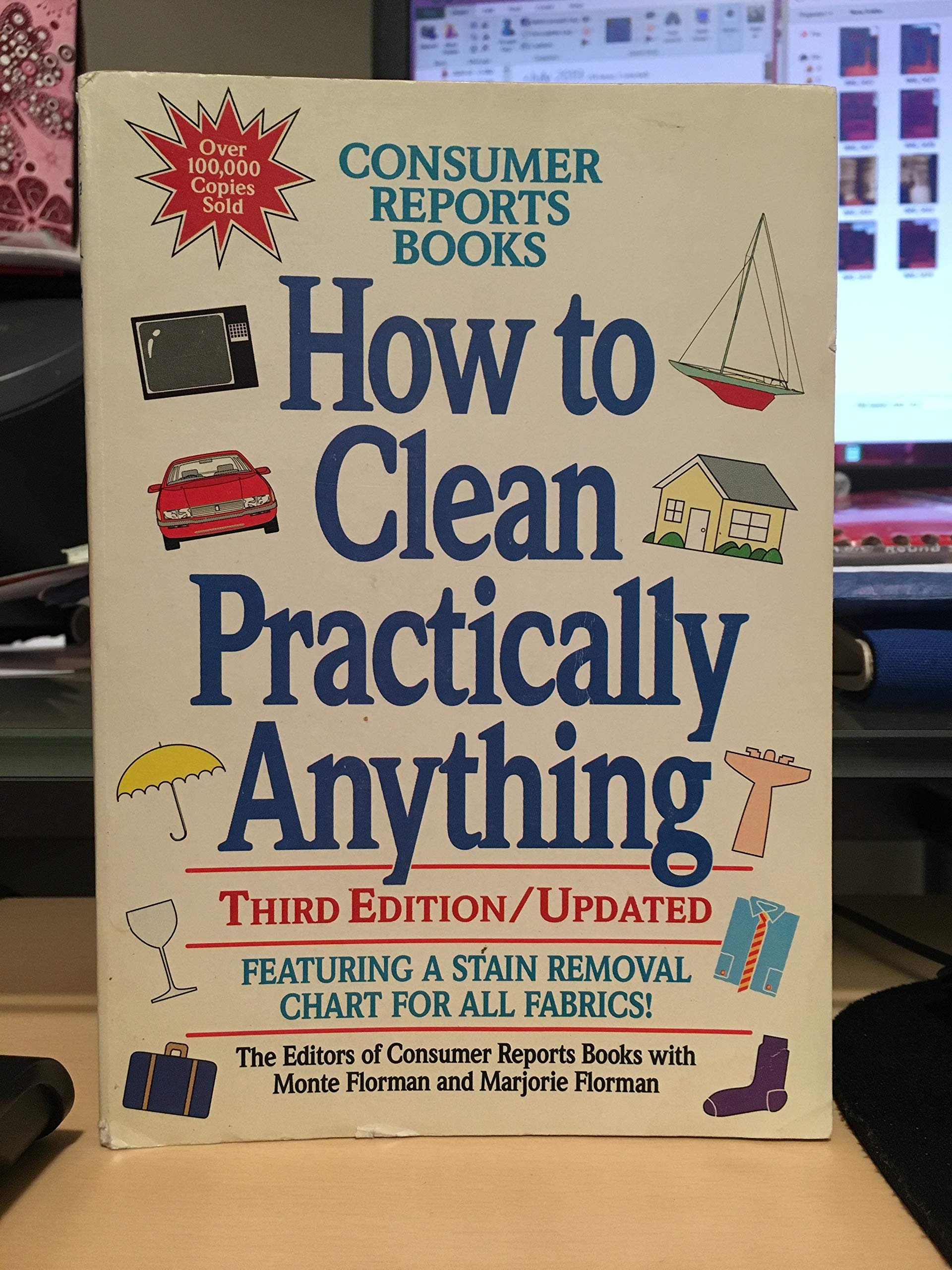 Consumer Reports How to Clean and Care for Practically Anything used book depot