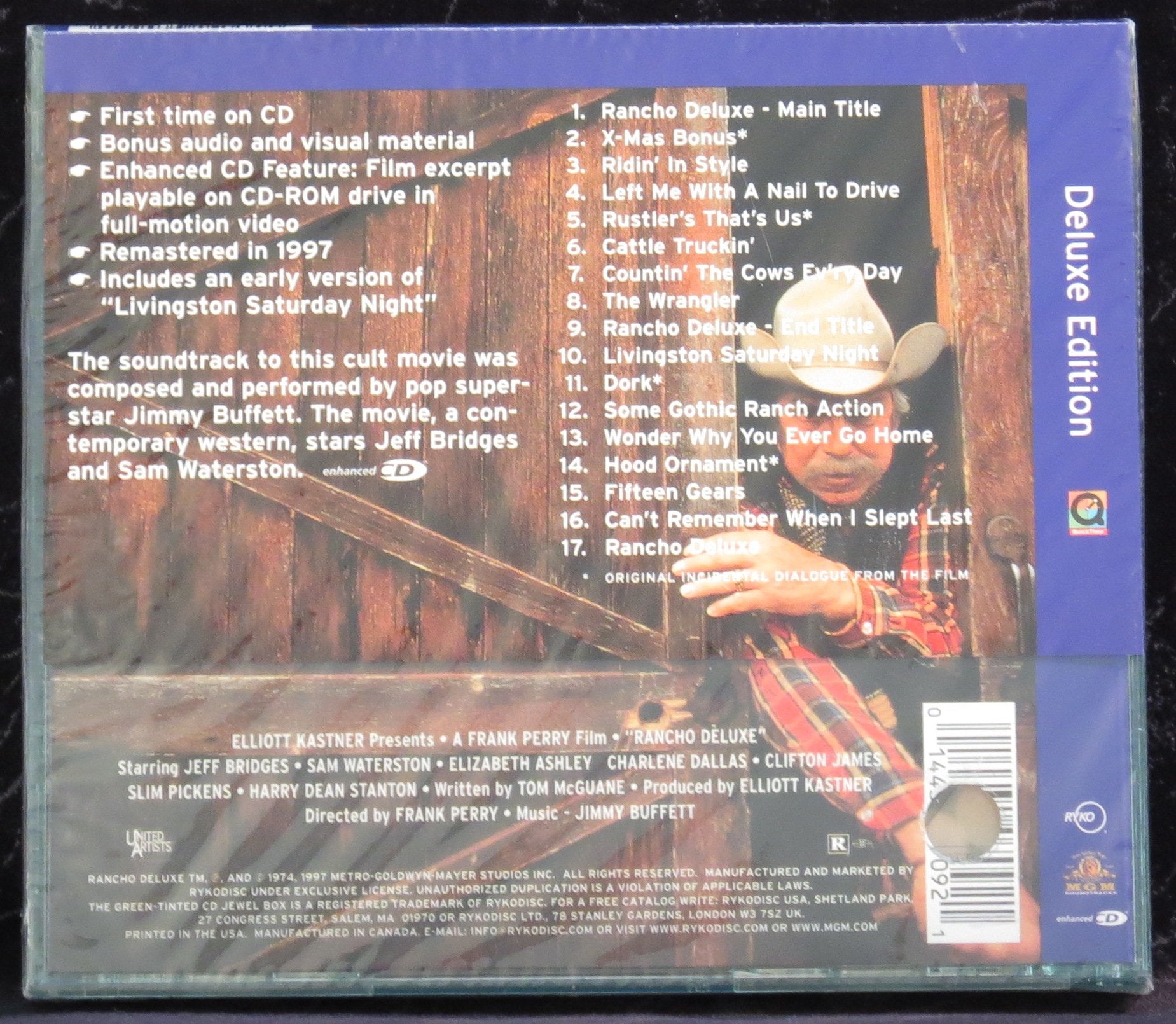 Rancho Deluxe: Original MGM Motion Picture Soundtrack [Enhanced CD] used book depot
