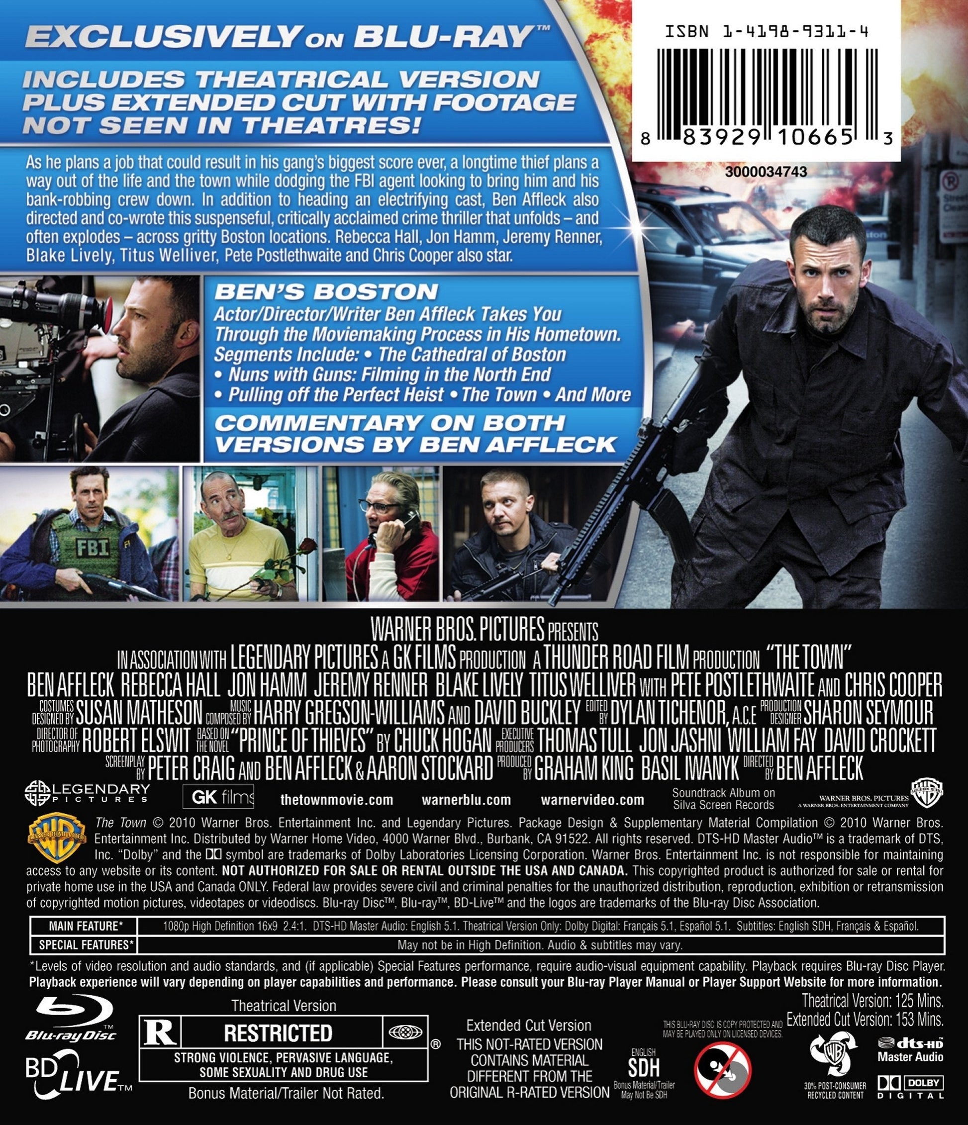 The Town [Blu-ray] used book depot
