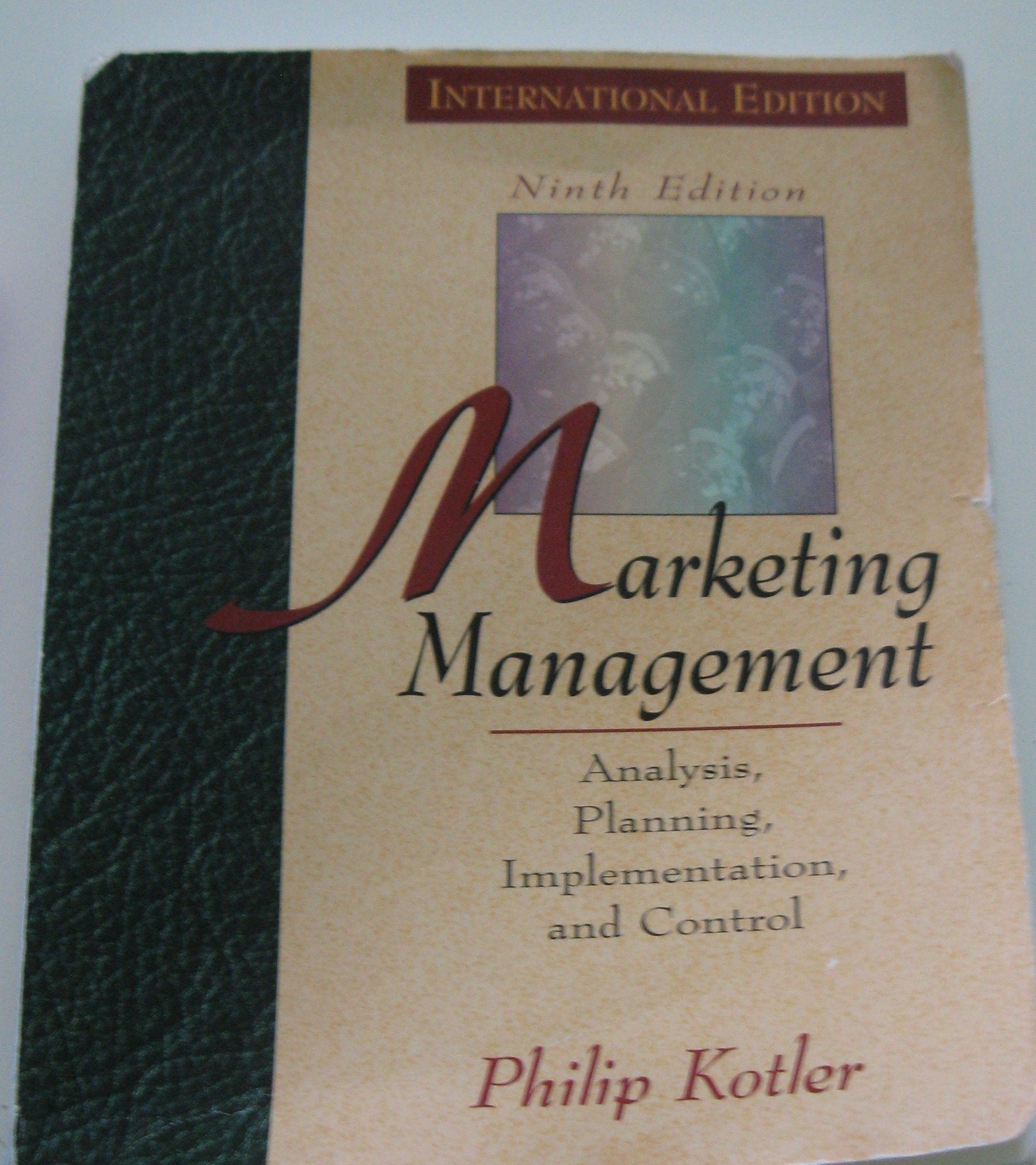 Marketing Management: Analysis, Planning, Implementation, and Control used book depot