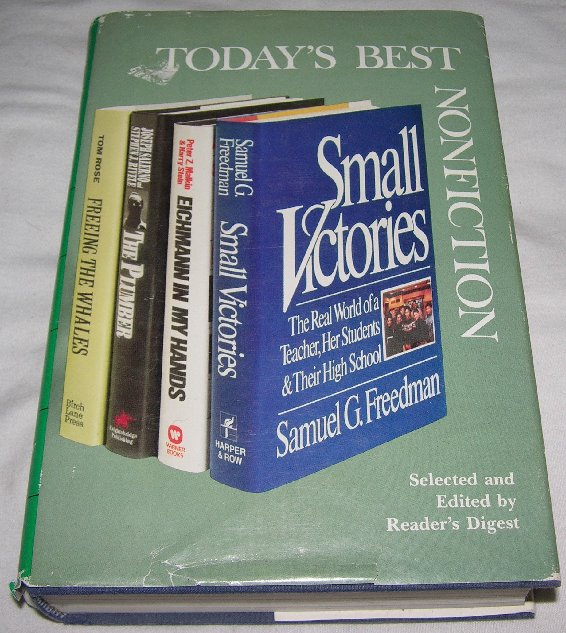 Readers Digest Volume 10: Eichmann in My Hands; Freeing the Whales; Small Victories; The Plumber