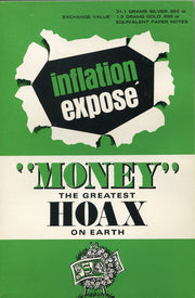 Money, The Greatest Hoax On Earth, Inflation Expose used book depot