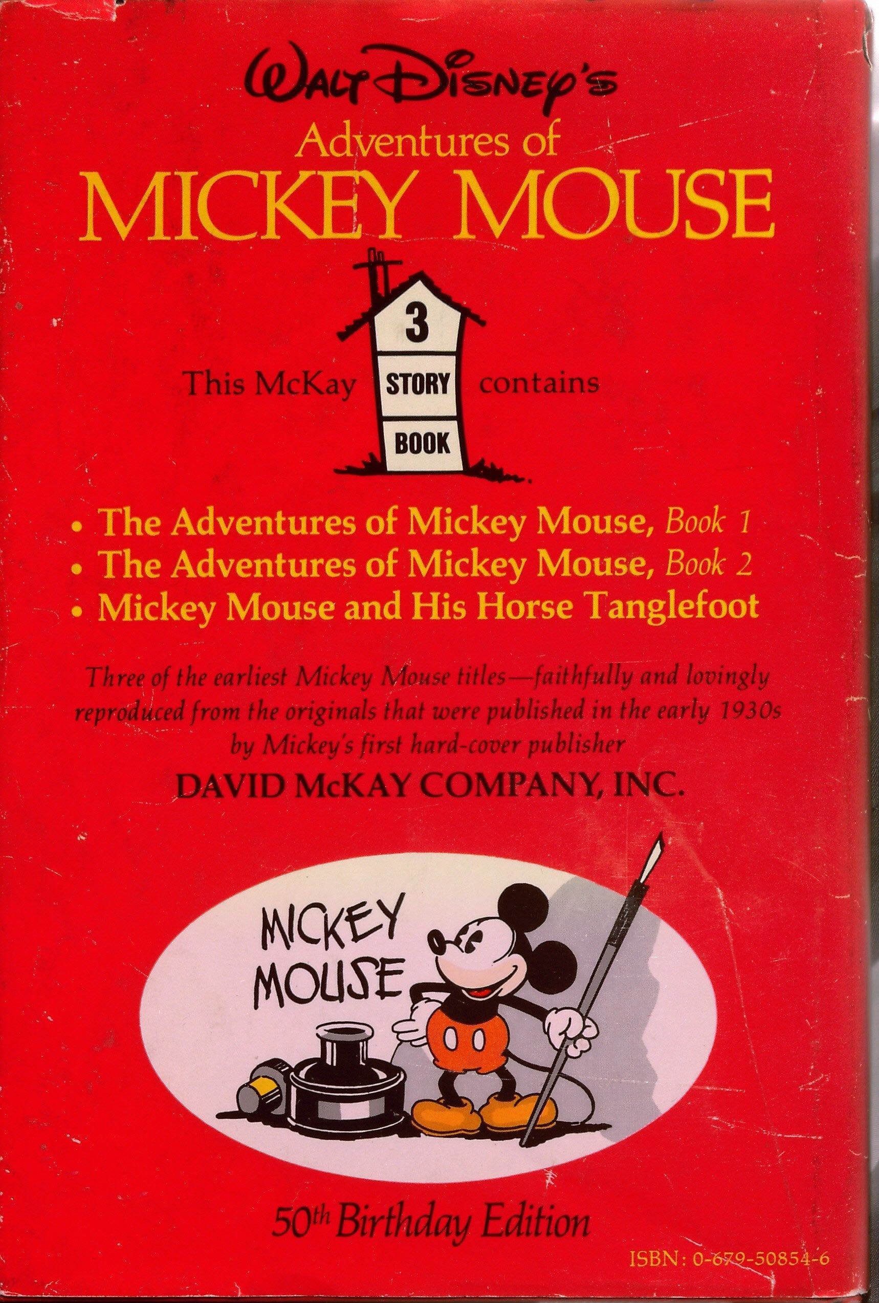Walt Disney's adventures of Mickey Mouse used book depot