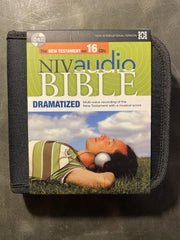 NIV Audio Bible New Testament Dramatized CD used book depot