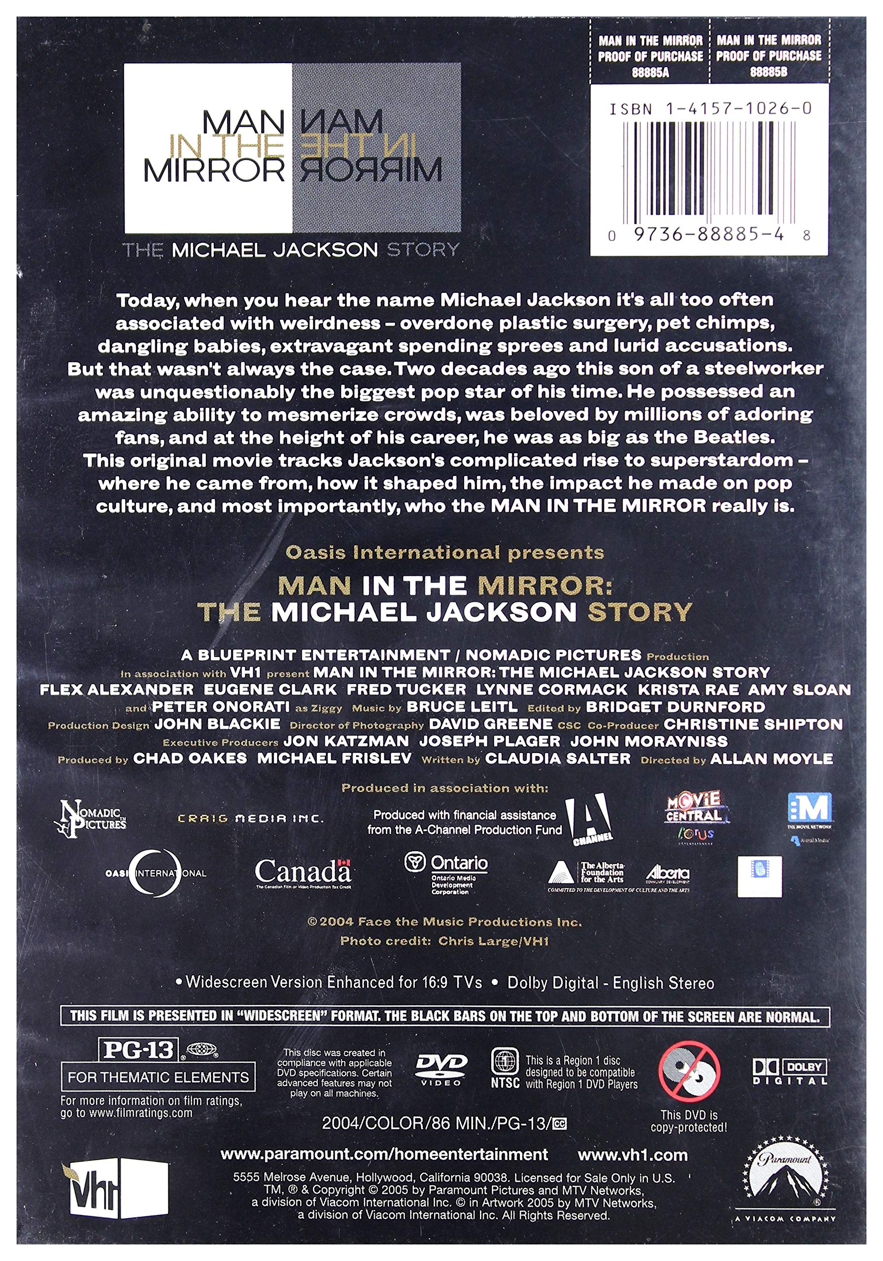 Man in the Mirror - The Michael Jackson Story [DVD] used book depot