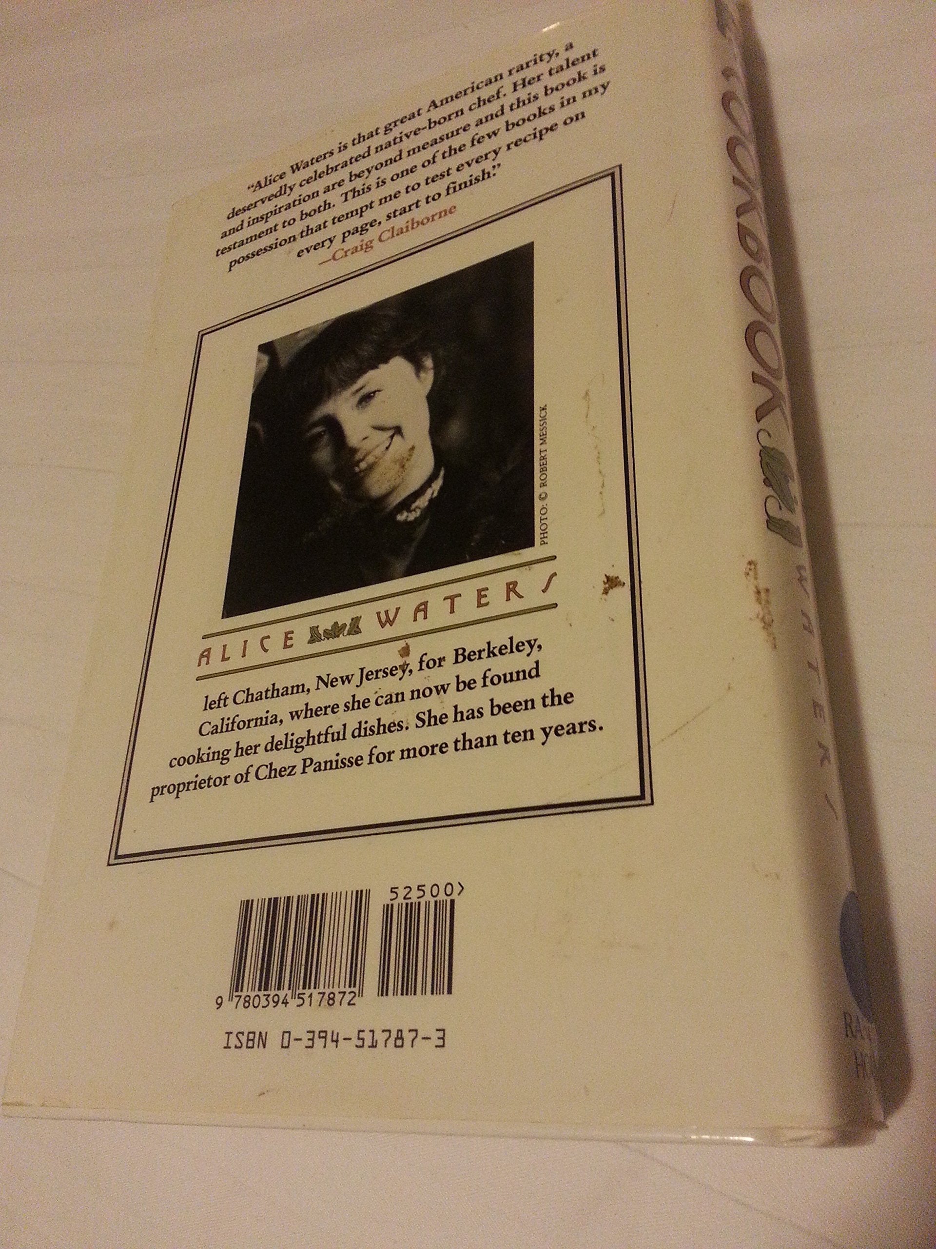 Chez Panisse Menu Cookbook used book depot