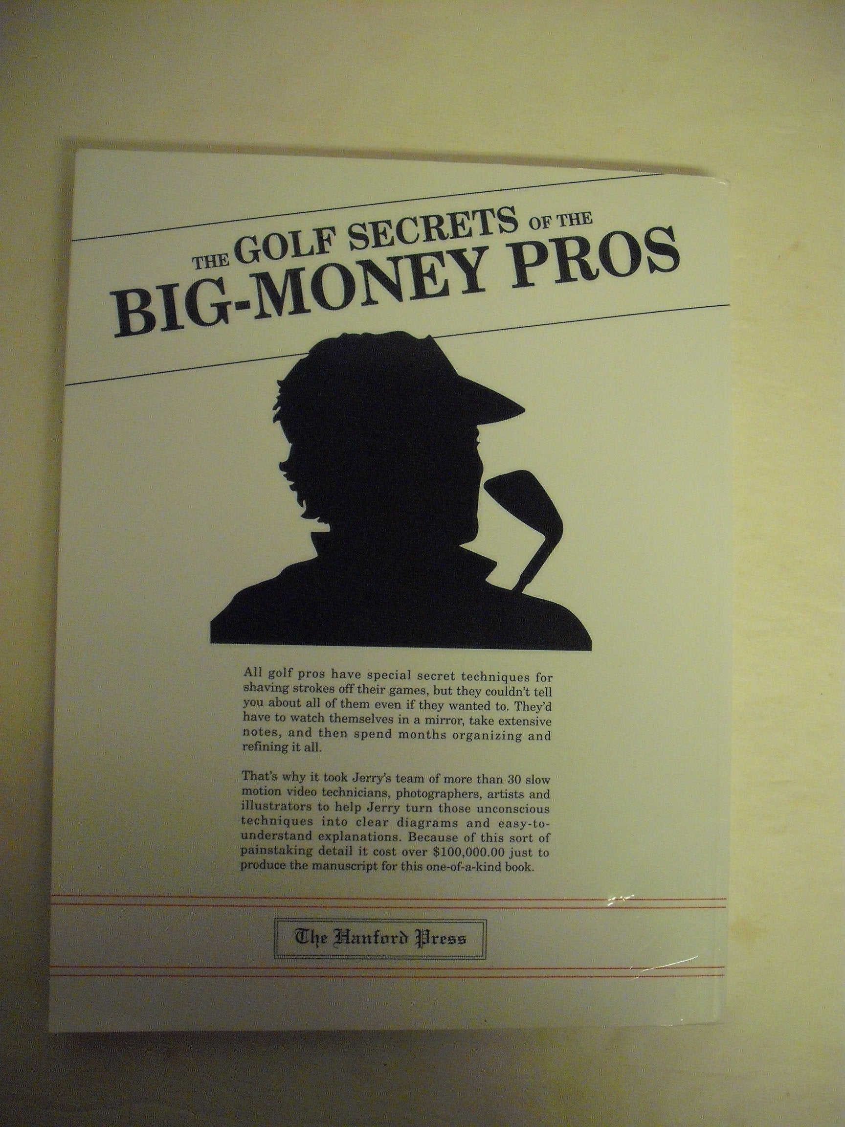 The Golf Secrets of the Big-Money Pros used book depot