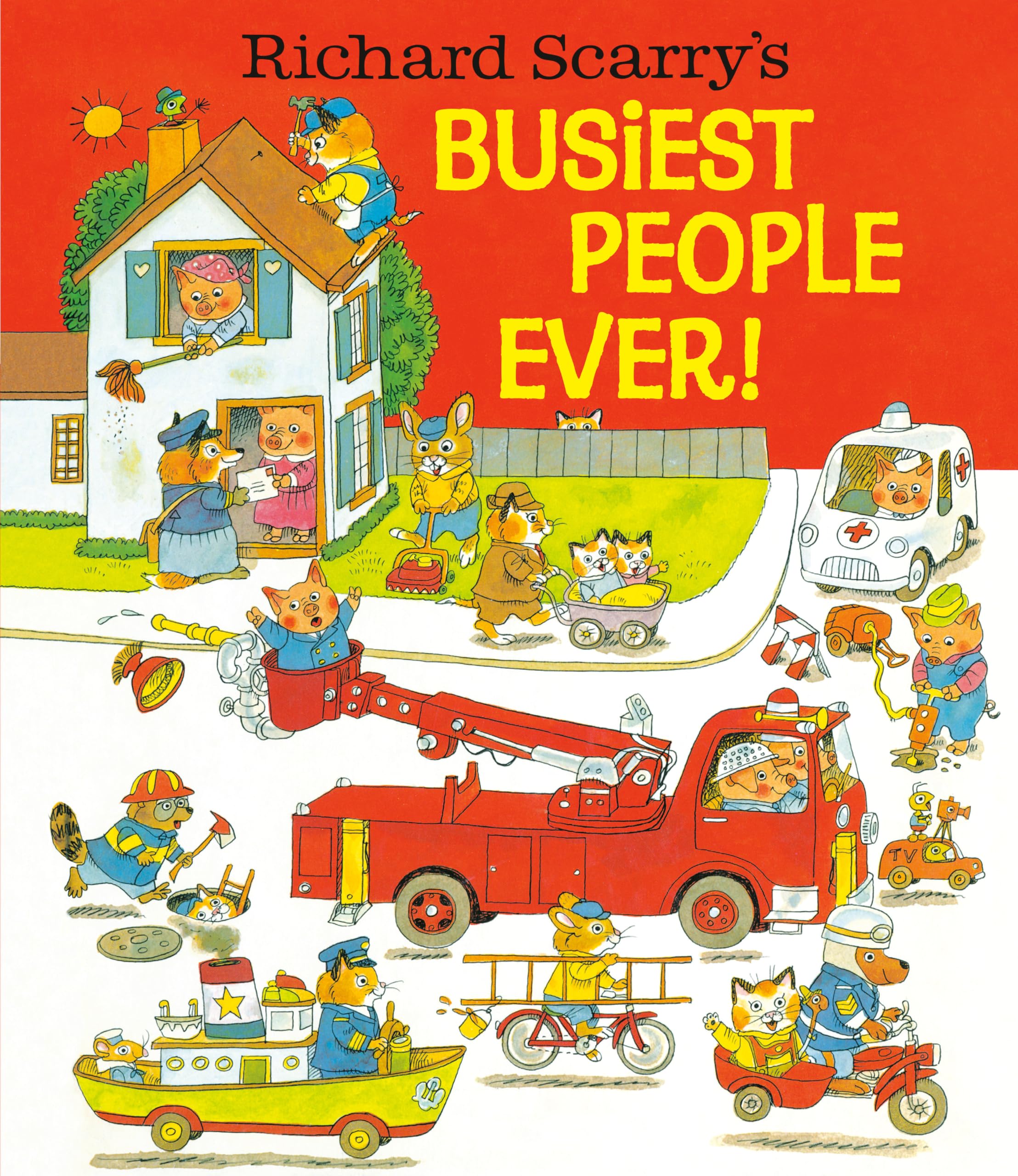 Richard Scarry's Busiest People Ever! used book depot