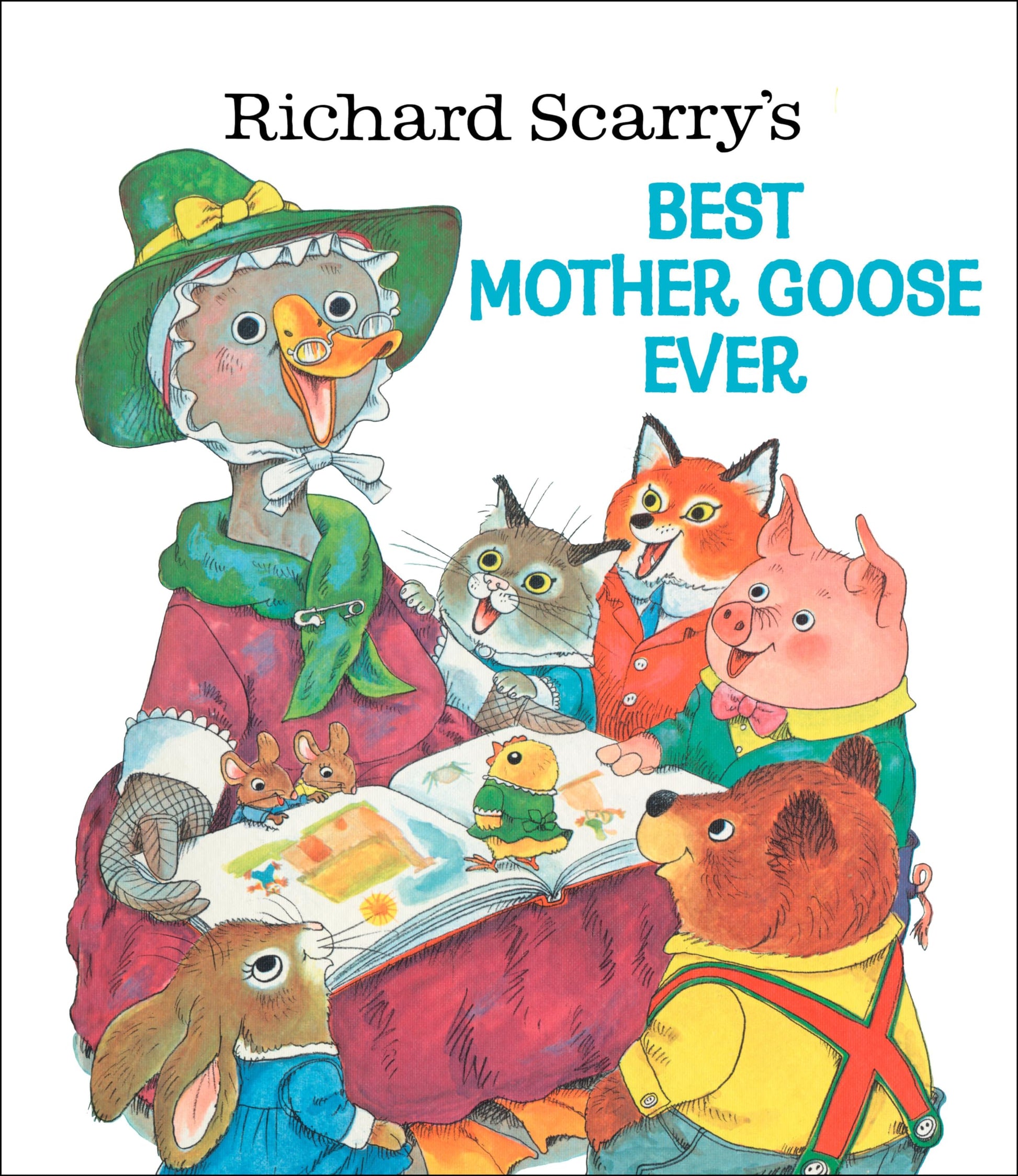 Richard Scarry's Best Mother Goose Ever (Giant Golden Book) used book depot