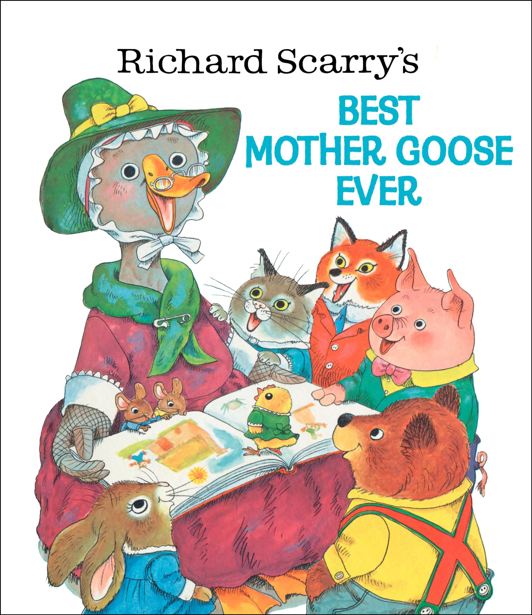 Richard Scarry's Best Mother Goose Ever (Giant Golden Book) used book depot